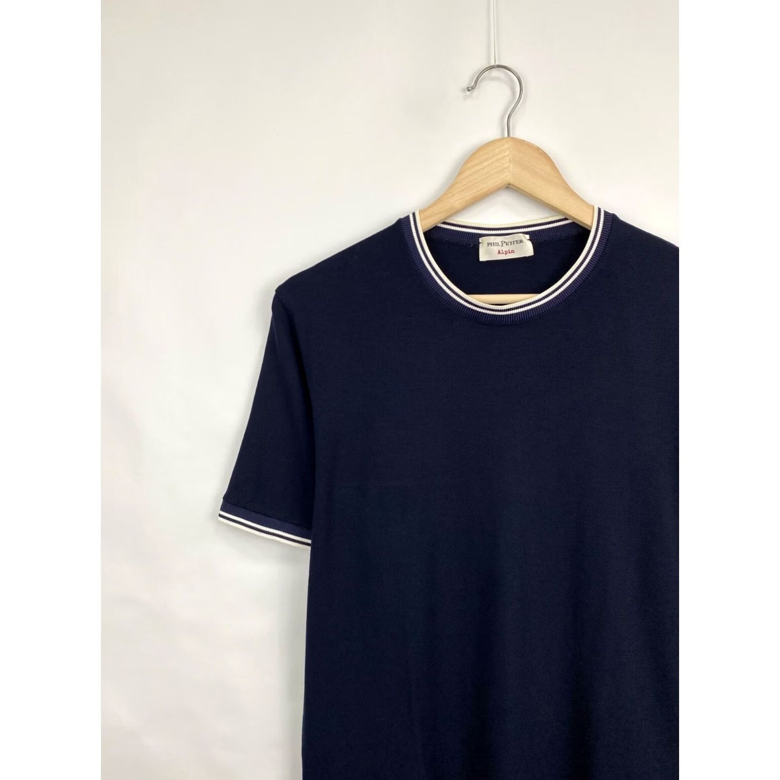 Etro Phil Phetter Luxury T-Shirt Austria Retro Rare Y2K dark blue S/M Mens Shirt Size US S / EU 44-46 / 1 - 3 Thumbnail