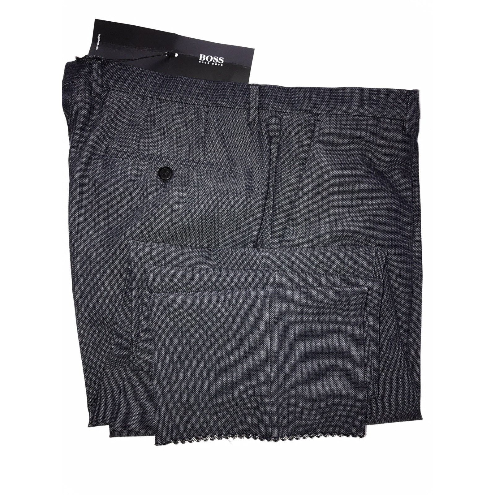 Hugo Boss Boss Hugo Boss Central Mens Navy Dress Pants Size 32R US Size US 32 / EU 48 - 7 Thumbnail
