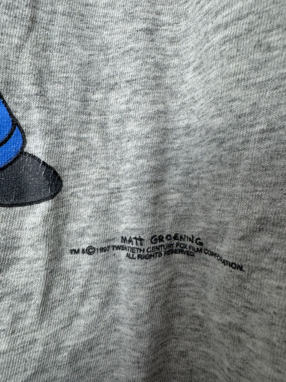 Cartoon Network Vintage The Simpsons t shirt 90s Homer Simpson Size US L / EU 52-54 / 3 - 3 Thumbnail