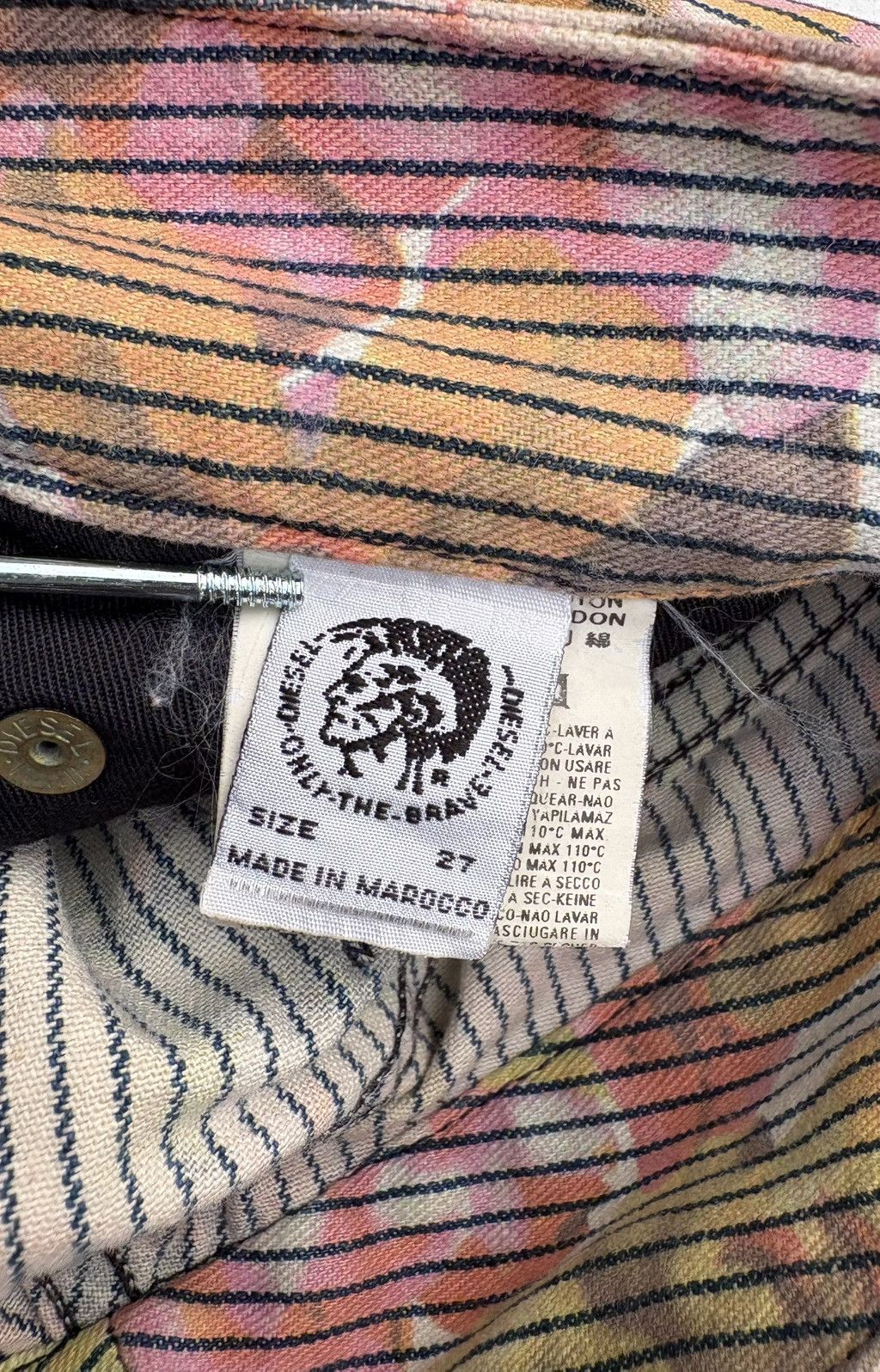 Diesel Diesel Floral Overprinted Multicolour Pants Size 30" / US 8 / IT 44 - 11 Thumbnail