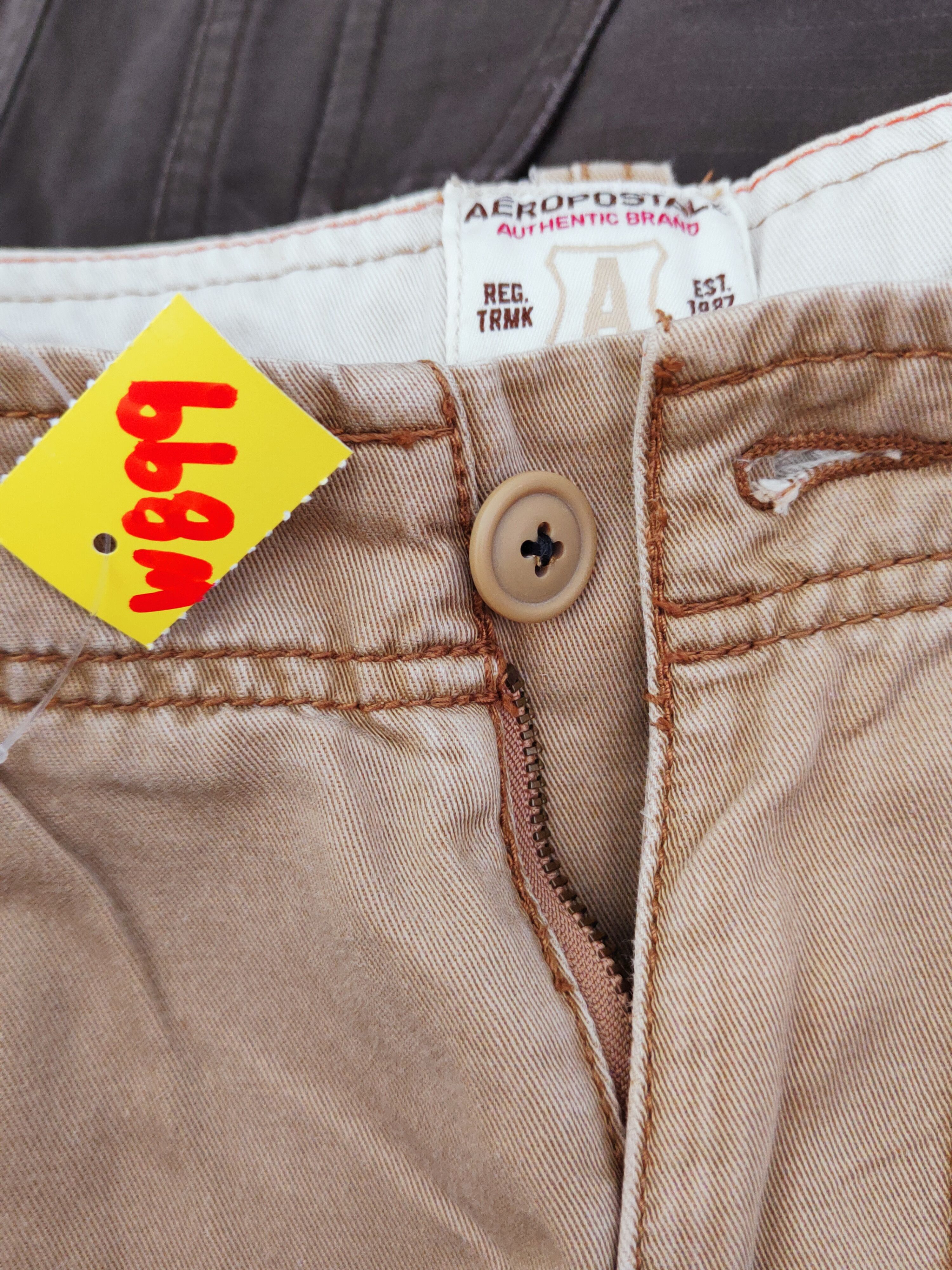 Aeropostale Aeropostale Beige Multipocket Tactical Cargo Pants #W899 Size US 31 - 15 Thumbnail
