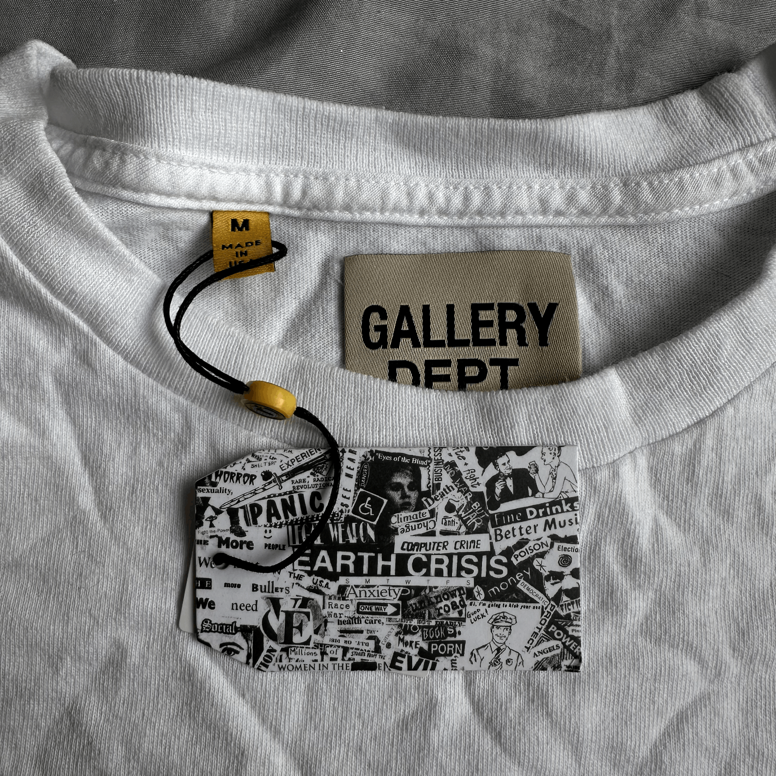 Gallery Dept. Gallery Dept White Shirt With Front and Back Logo Size Medi Size US M / EU 48-50 / 2 - 4 Thumbnail