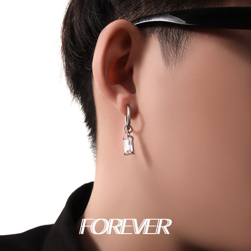 Jewelry × Sterling Silver One pairs Rare Earrings Gothic Punk Chrome Jewelry Spike Size ONE SIZE - 3 Thumbnail