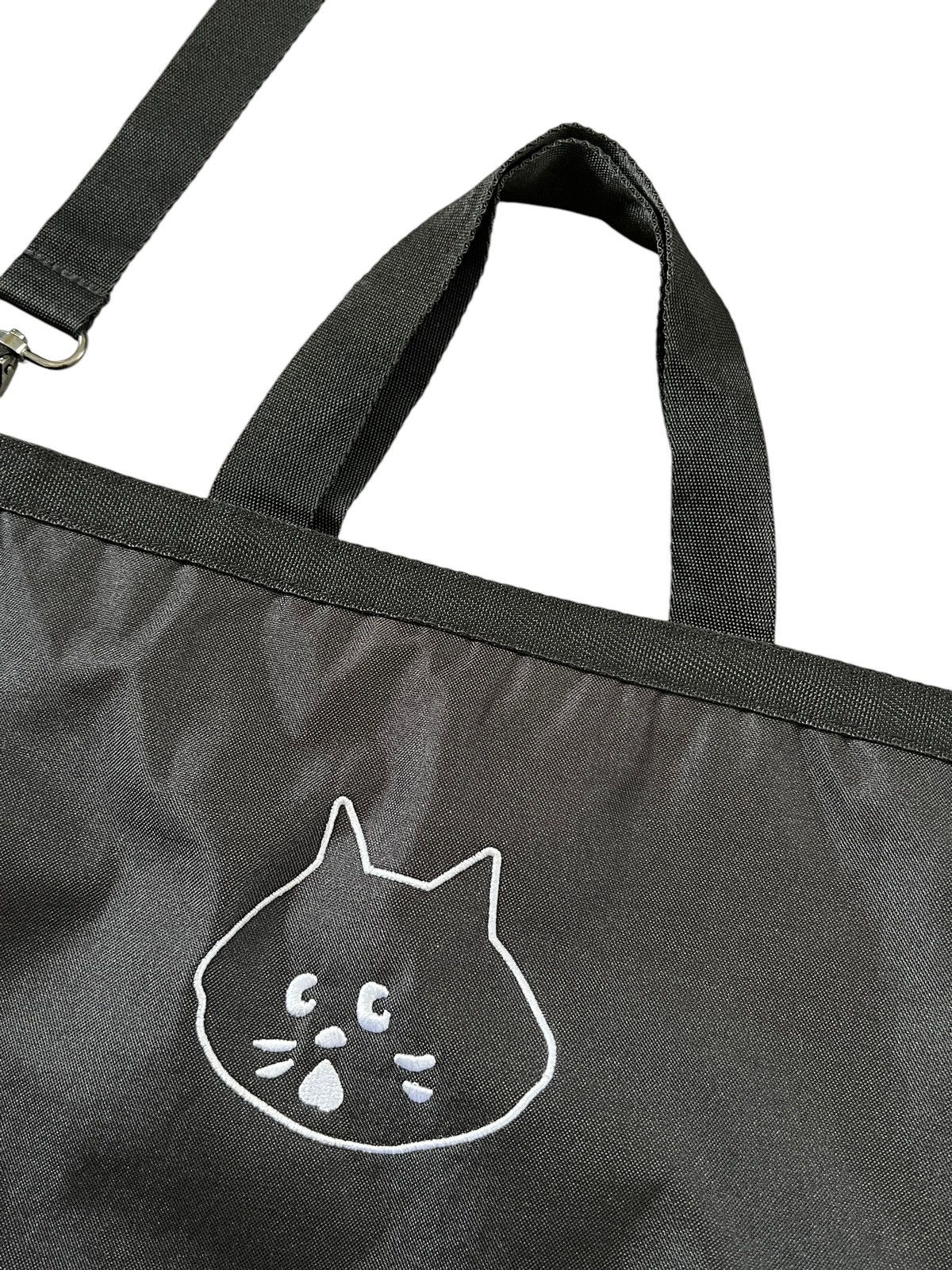 Issey Miyake × Ne-Net × Tsumori Chisato Né-net Embroidery Cat 2 Way Bag Size ONE SIZE - 4 Thumbnail