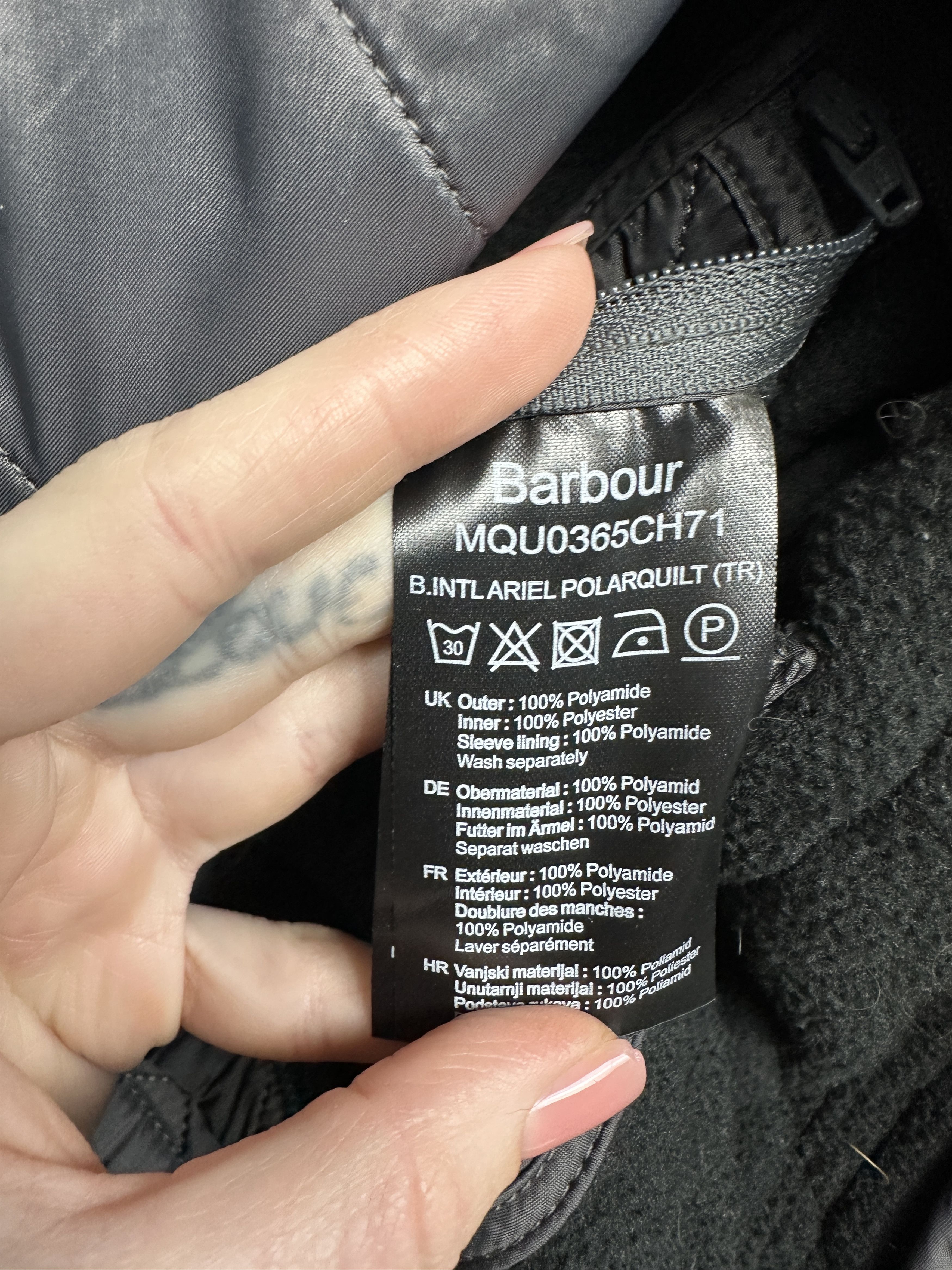 Barbour Barbour International Ariel Polarquilt Quilted Jacket Size US M / EU 48-50 / 2 - 8 Thumbnail