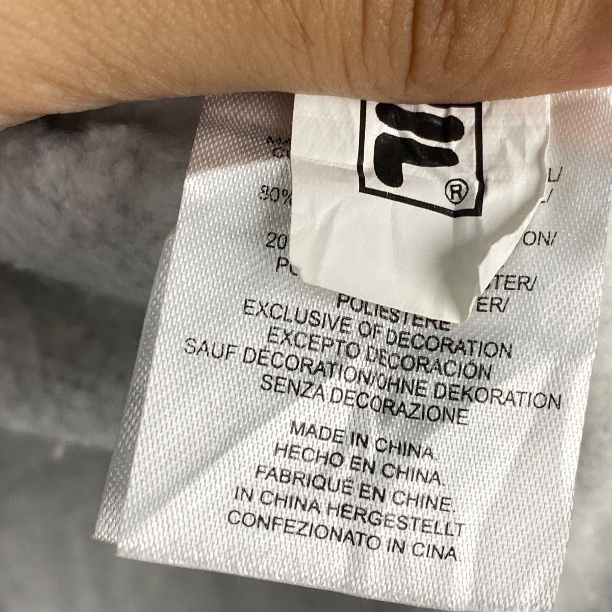 Fila × Vintage Vintage Fila Small Embroidered Logo Quater Zip Turtleneck Size M / US 6-8 / IT 42-44 - 6 Thumbnail
