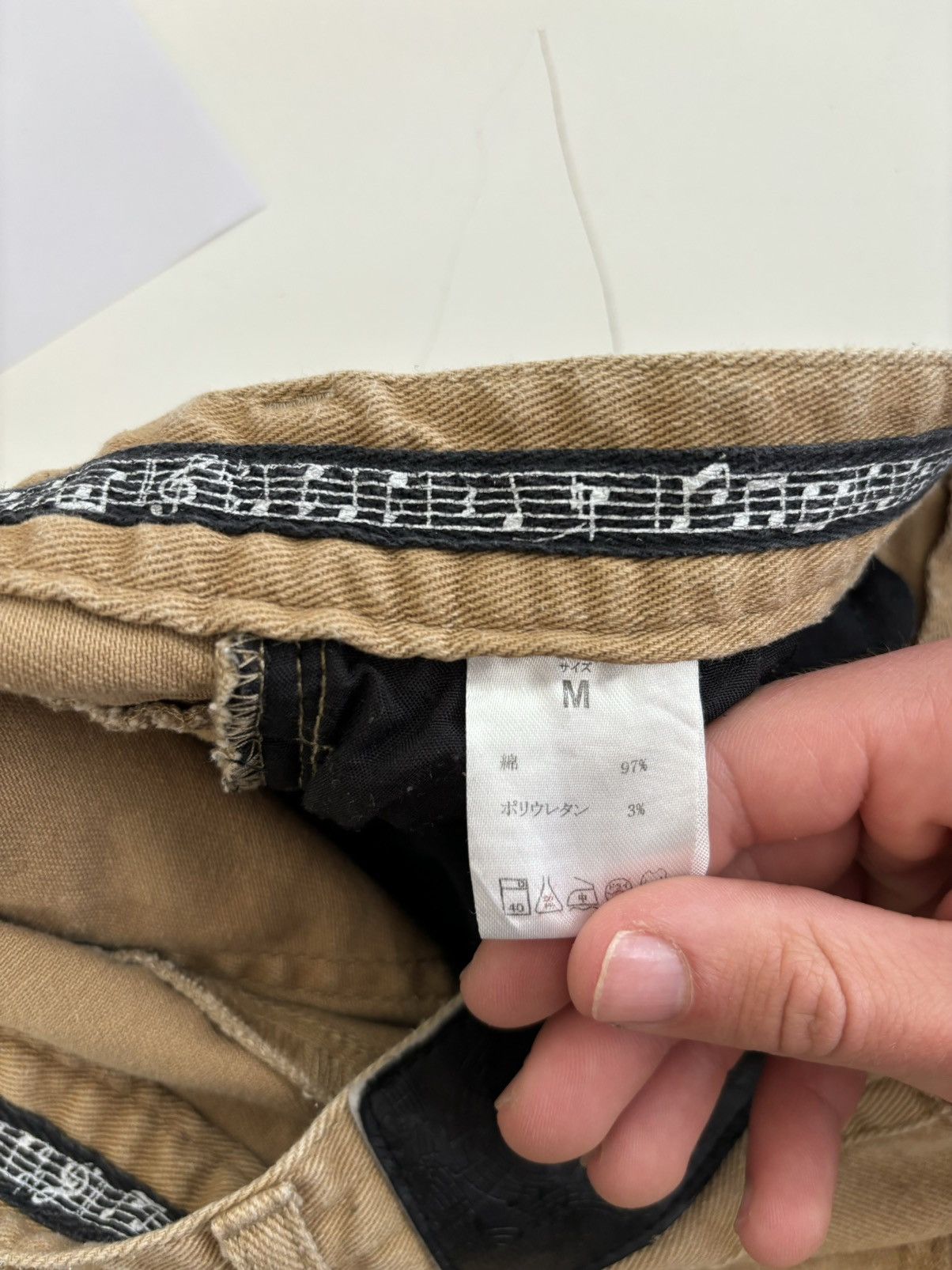 Number (N)ine Number (N)ine khaki 29” denim Size US 29 - 3 Thumbnail