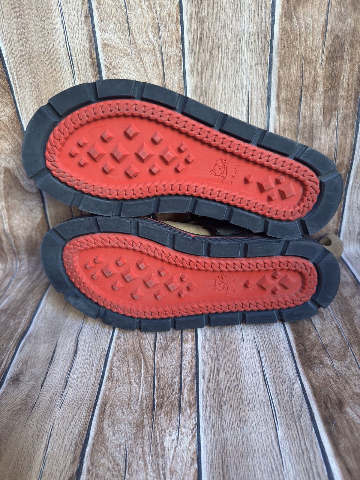 Christian Louboutin Rare Crog studded leather sandals Size US 7.5 / EU 40-41 - 17 Thumbnail