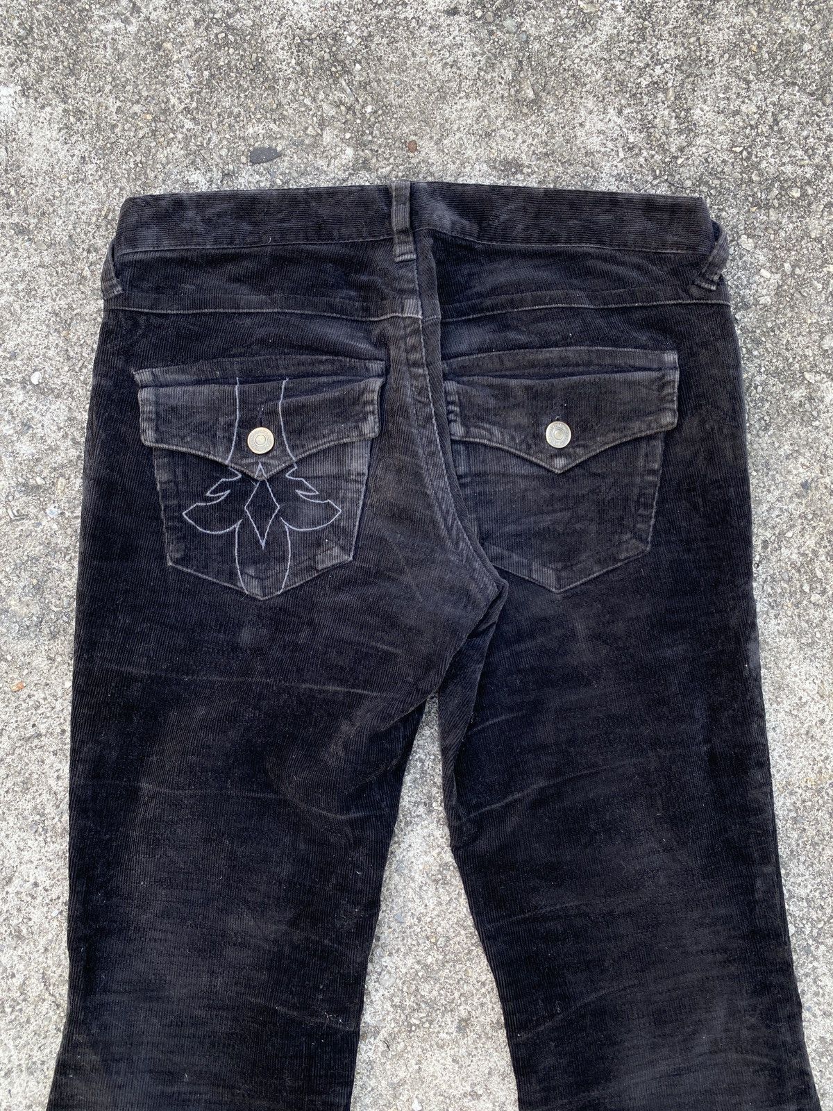Japanese Brand R.P.B Due Corduroy Low Rise Flare Pant Size US 28 / EU 44 - 11 Thumbnail