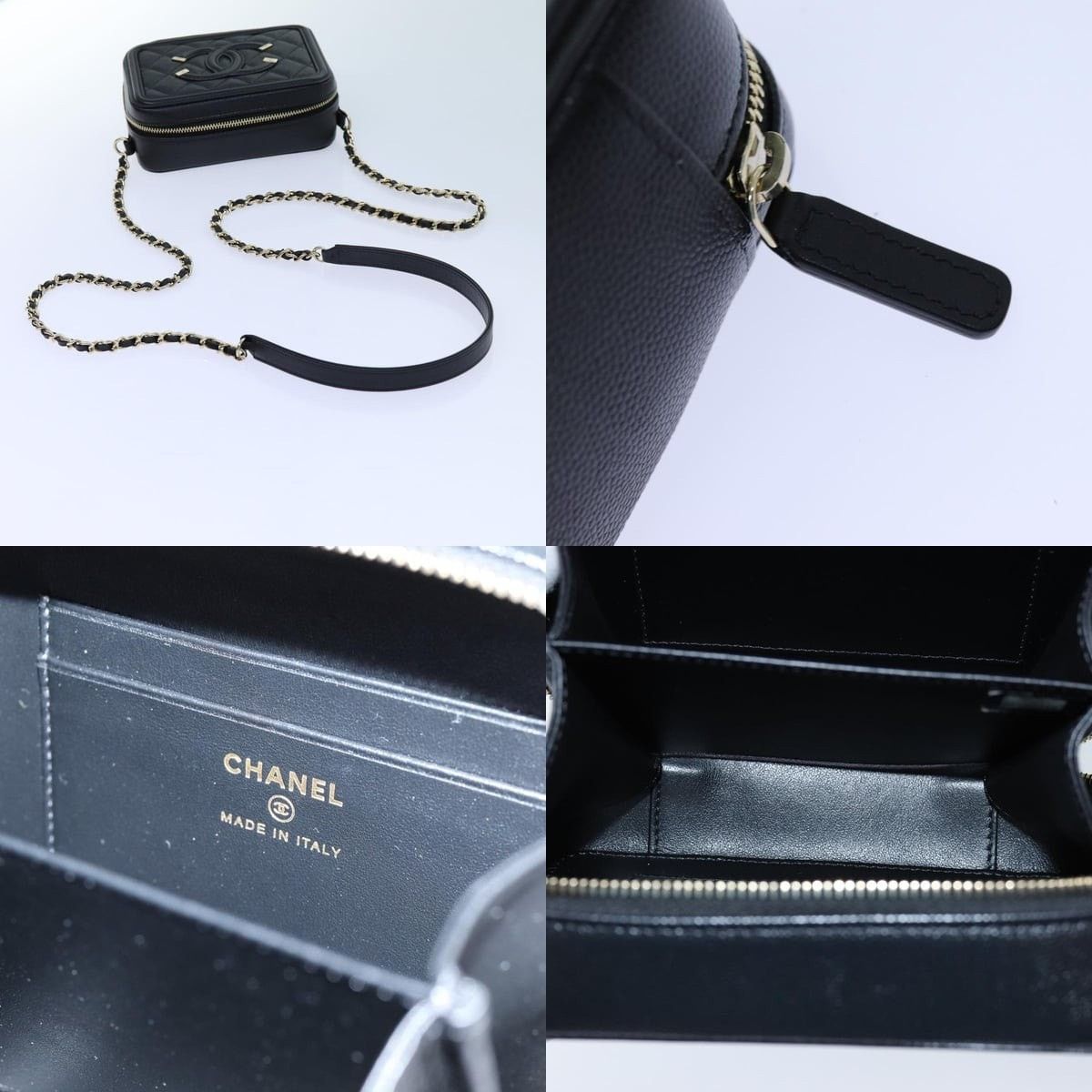 Chanel Chanel Chain CC Figly Mini Shoulder Bag A84452 Size ONE SIZE - 4 Thumbnail