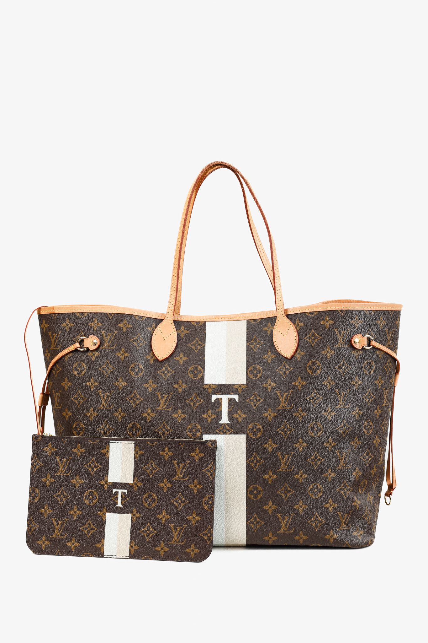 Louis Vuitton Louis Vuitton Brown Monogram "T" My LV Heritage Neverfull GM Size ONE SIZE - 1 Thumbnail