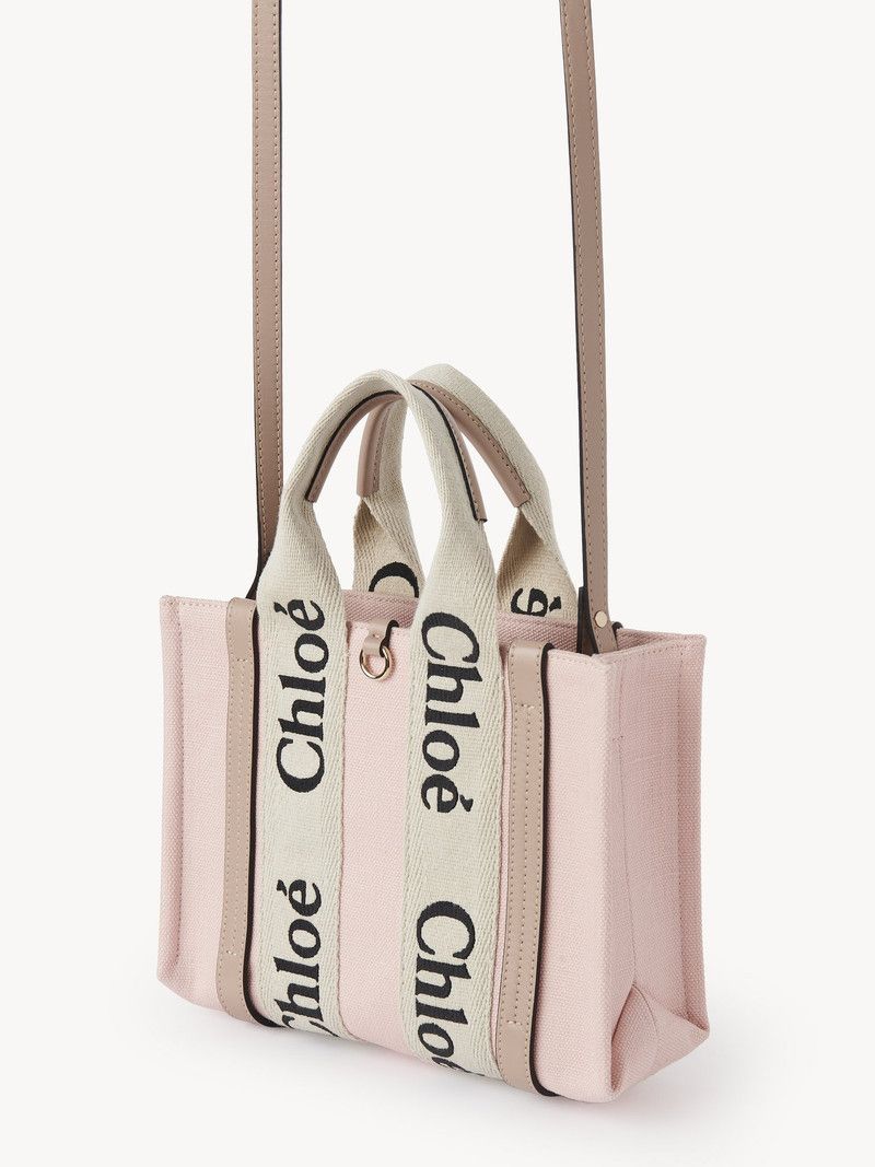 Chloe o1loc1c10226 Size: OS / Woody Small Bag in Powder Pink Size ONE SIZE - 3 Thumbnail