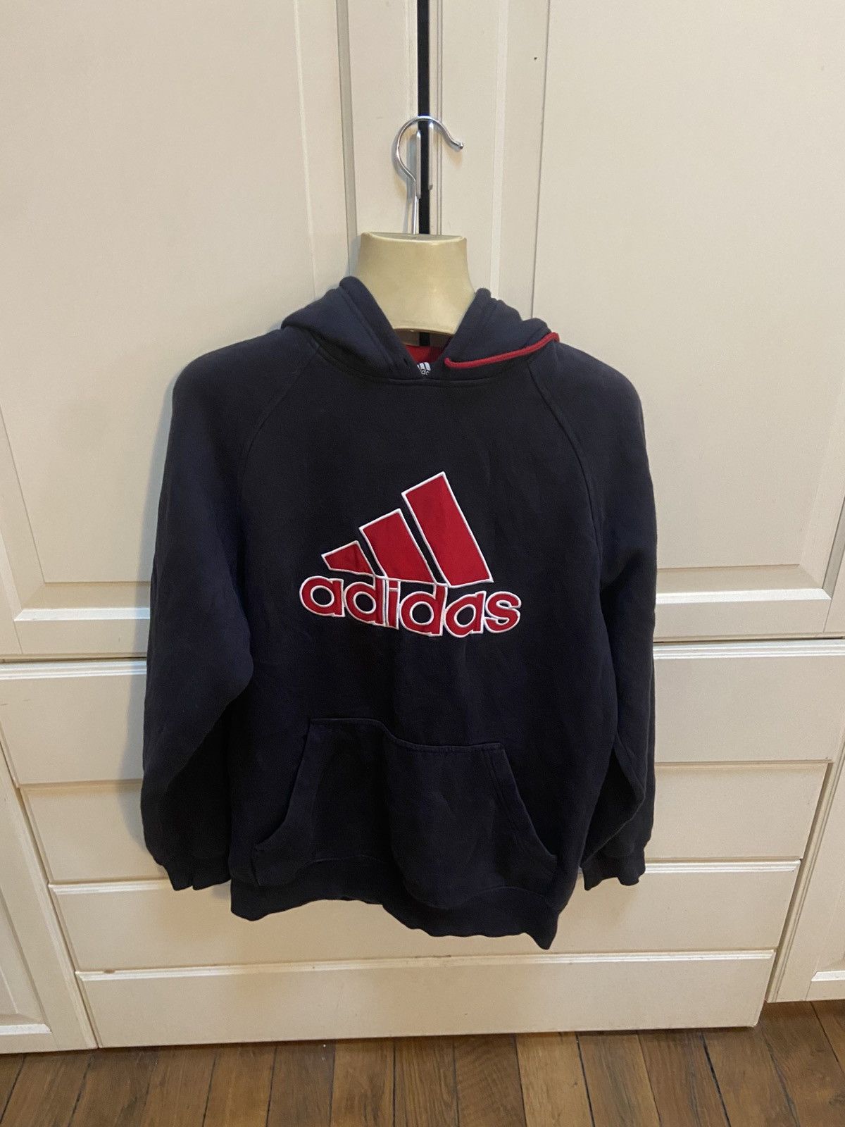 Adidas Adidas vintage hoodie Size US S / EU 44-46 / 1 - 1 Thumbnail