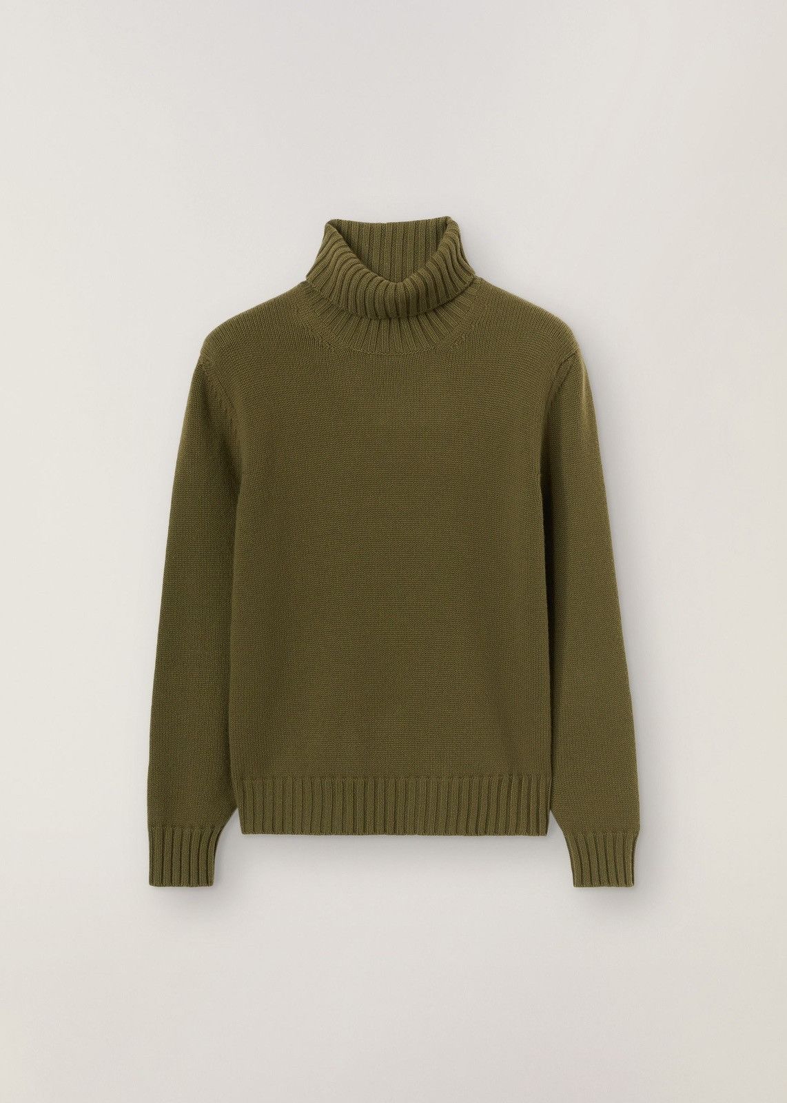 image of Loro Piana O1Loc1C0124 Turtleneck Sweater In Green, Men's (Size XL)