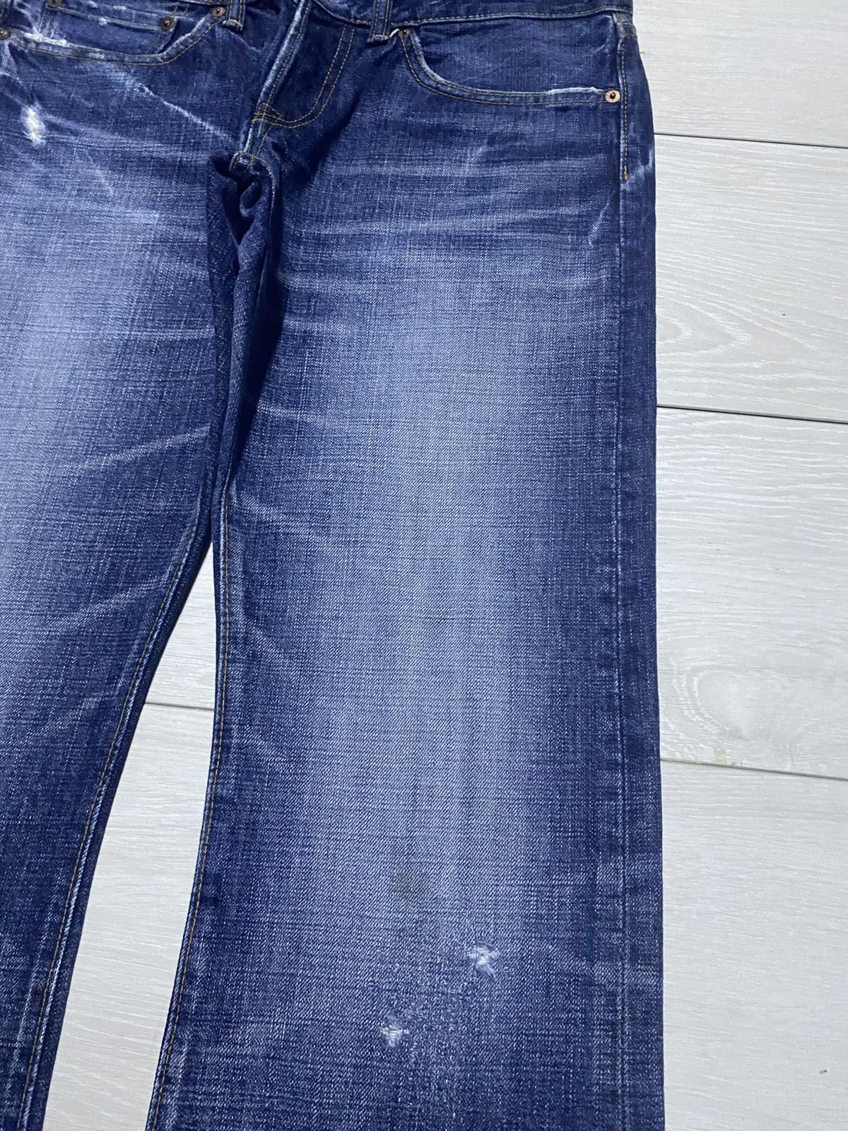 Eternal Eternal Y2K Faded Wash Flare Bootcut Jeans Size US 33 - 8 Thumbnail