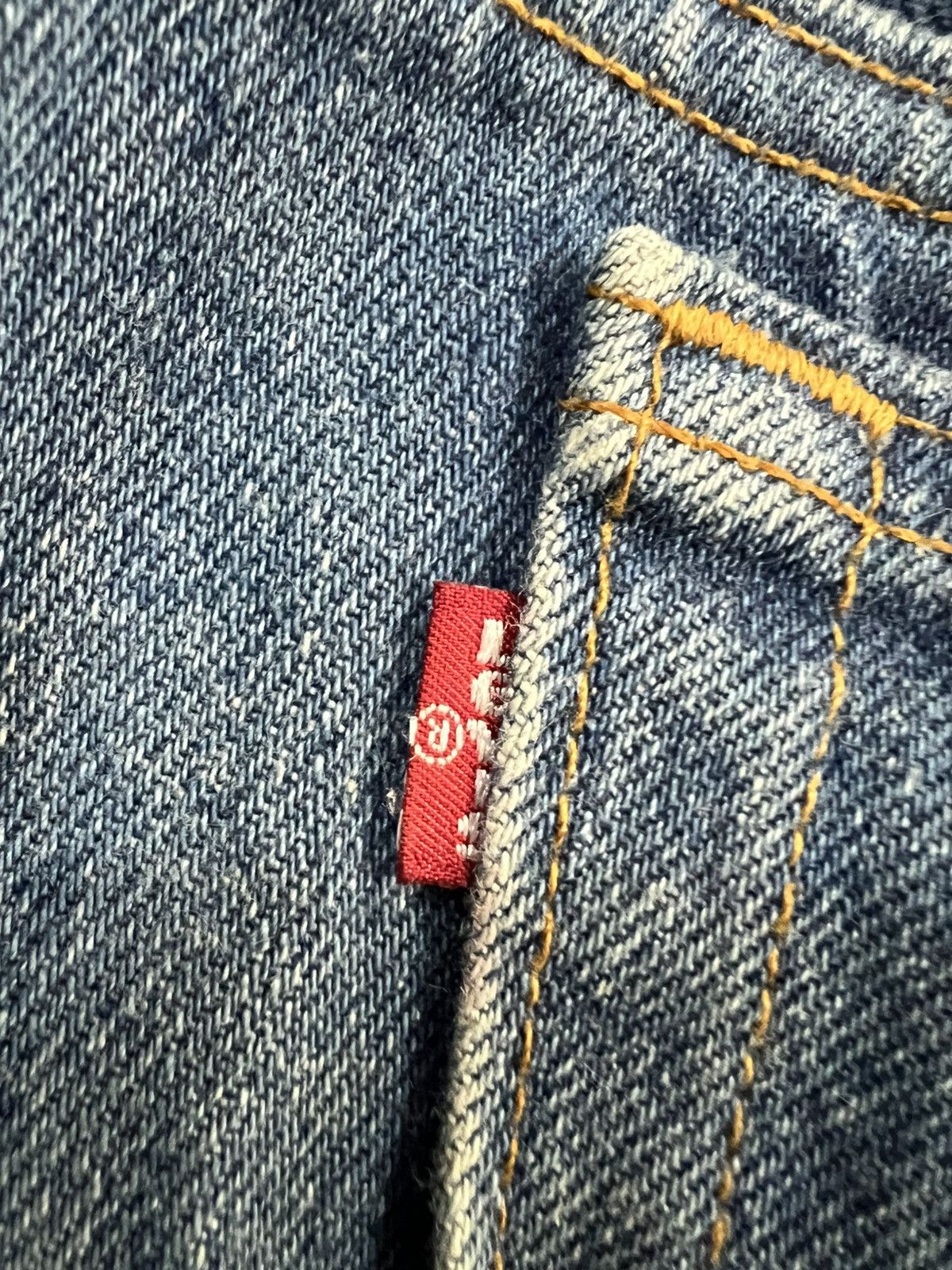 Levi's Vintage 90’s Levis 501XX Small e Non Selvedge Denim Jeans Size US 29 - 12 Thumbnail