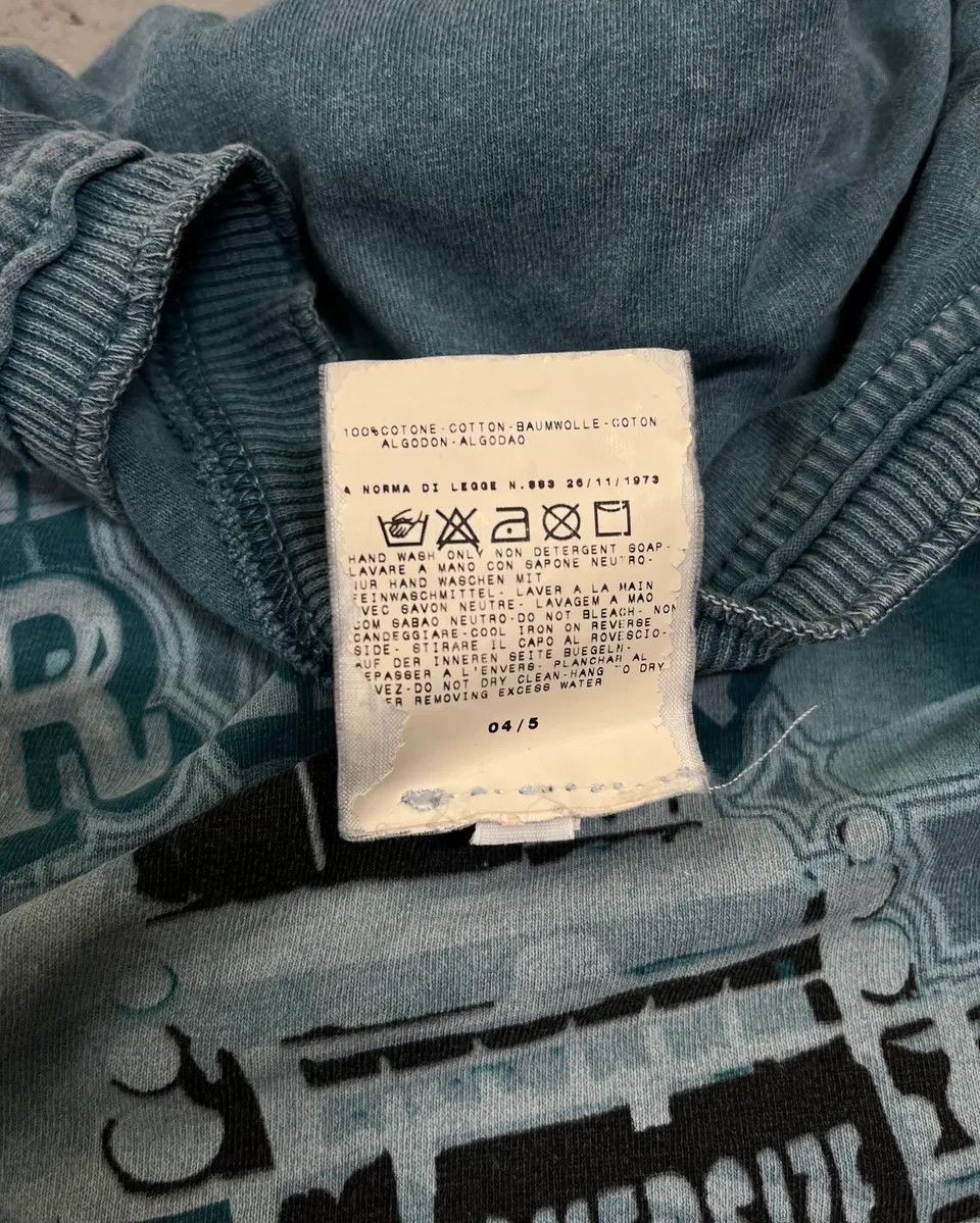 Dolce & Gabbana AW2004 Dolce & Gabbana Blue Teal Truck Graphic Longsleeve Size XS / US 0-2 / IT 36-38 - 10 Thumbnail