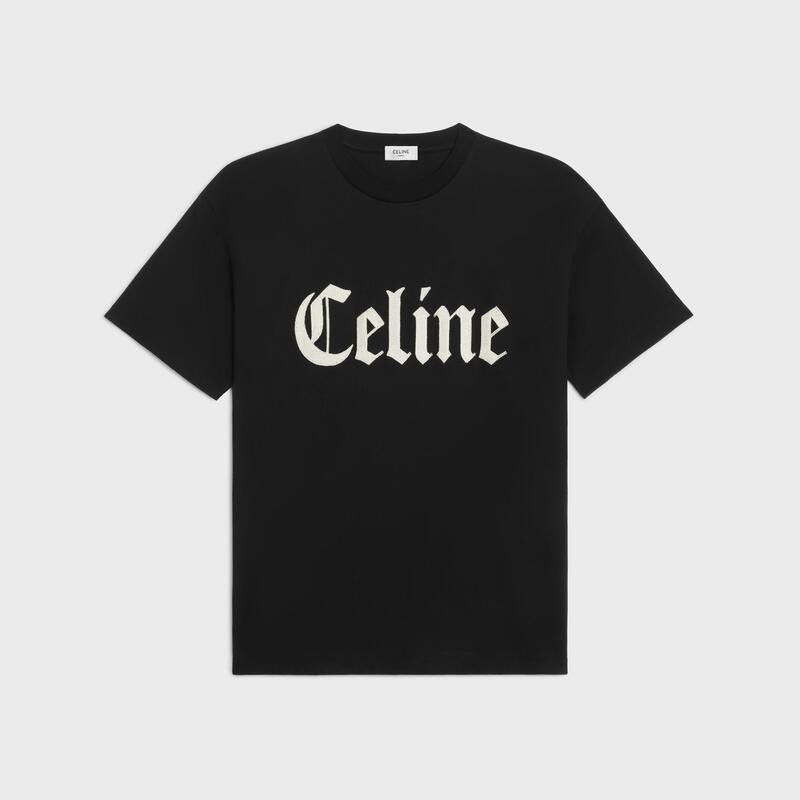 Celine o1bcso1str0126 RX00D671Q T-Shirt in Black/White Size US S / EU 44-46 / 1 - 1 Thumbnail