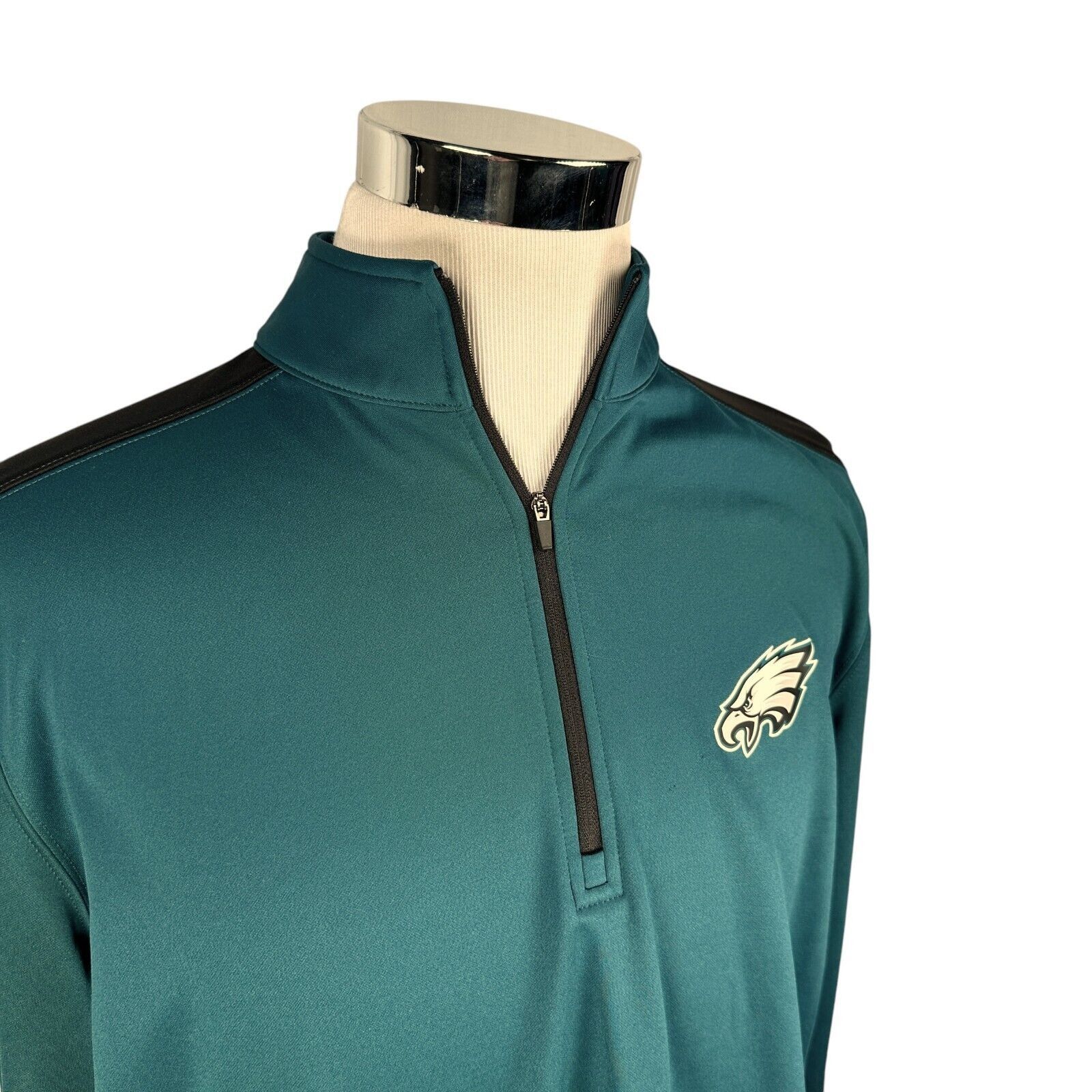 Other Philadelphia Eagles Jacket Men XL Green Long Sleeve 1/4 Zip Size US XL / EU 56 / 4 - 2 Thumbnail