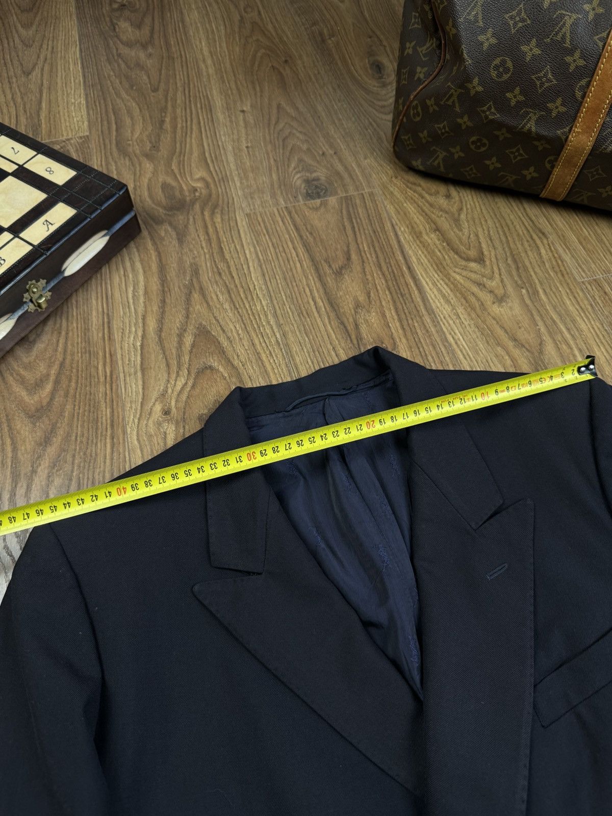 Yves Saint Laurent Vintage wool blazer Yves Saint Laurent original luxury item Size 40R - 9 Thumbnail