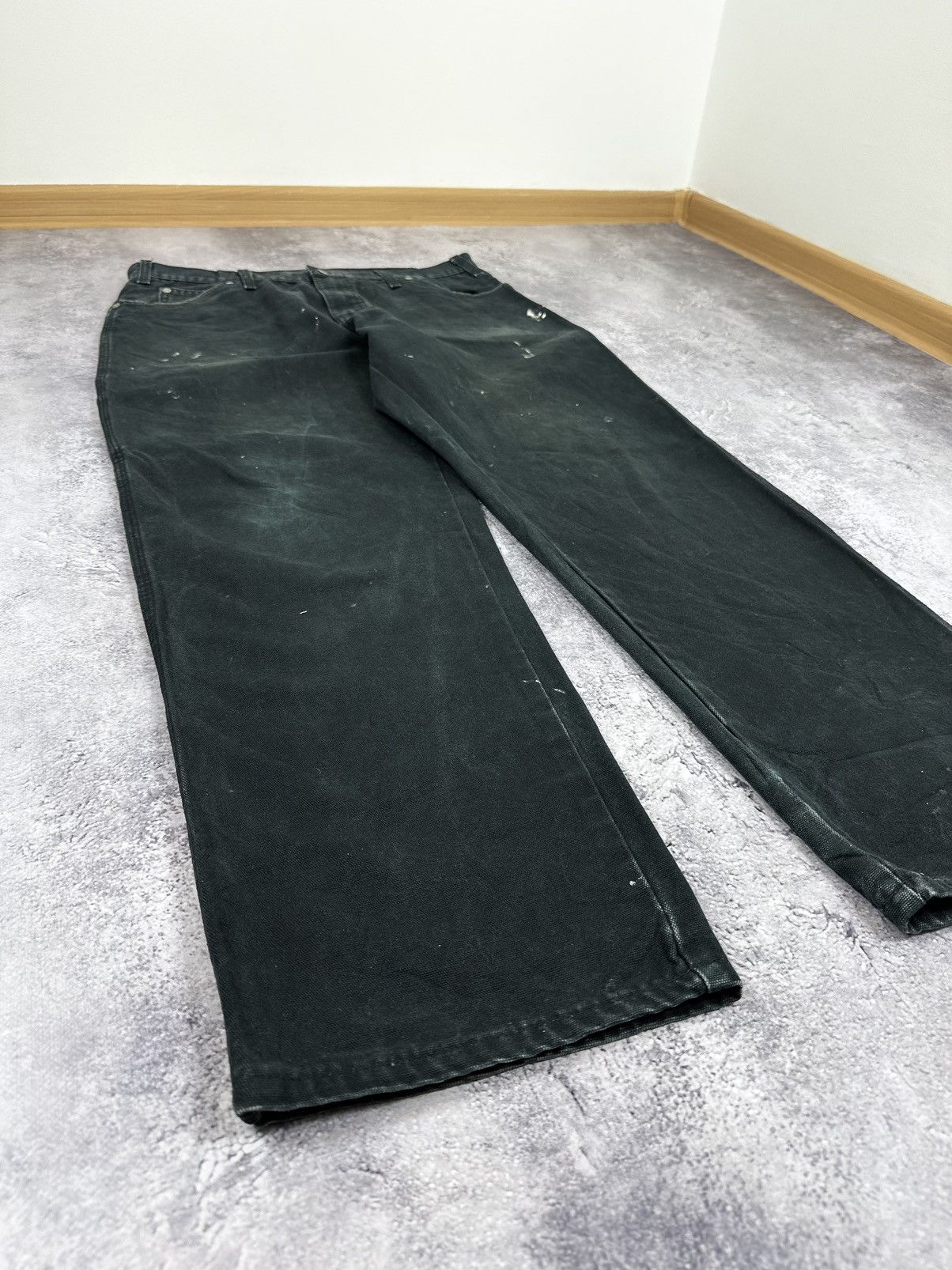 Dickies Vintage 90s Dickies Opium Faded Baggy Carpenter Work Pants Size US 36 / EU 52 - 10 Thumbnail