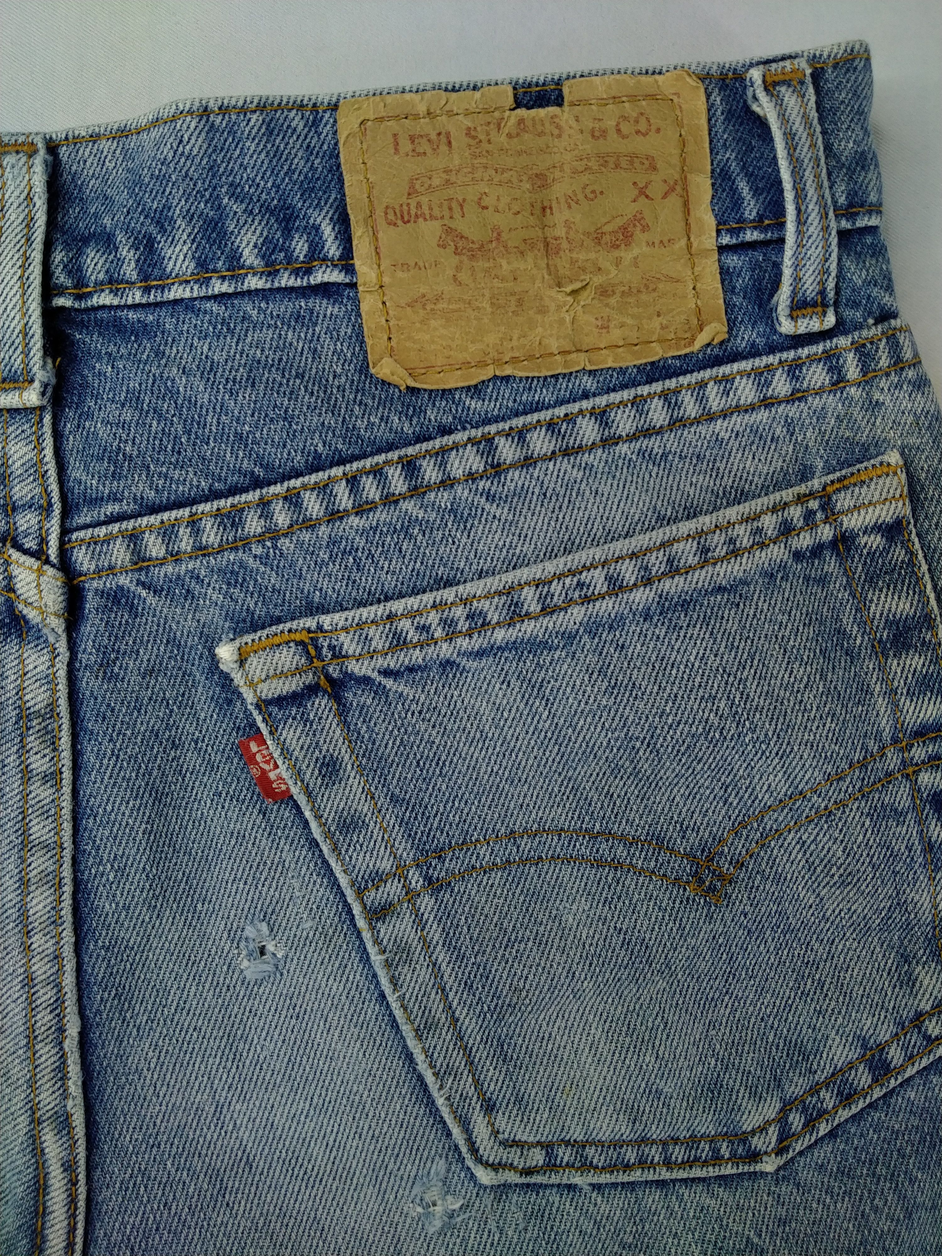 Levi's 90s Faded Blue Vintage Levi's 510 USA 31x30 Denim -JN1029 Size US 31 - 10 Thumbnail