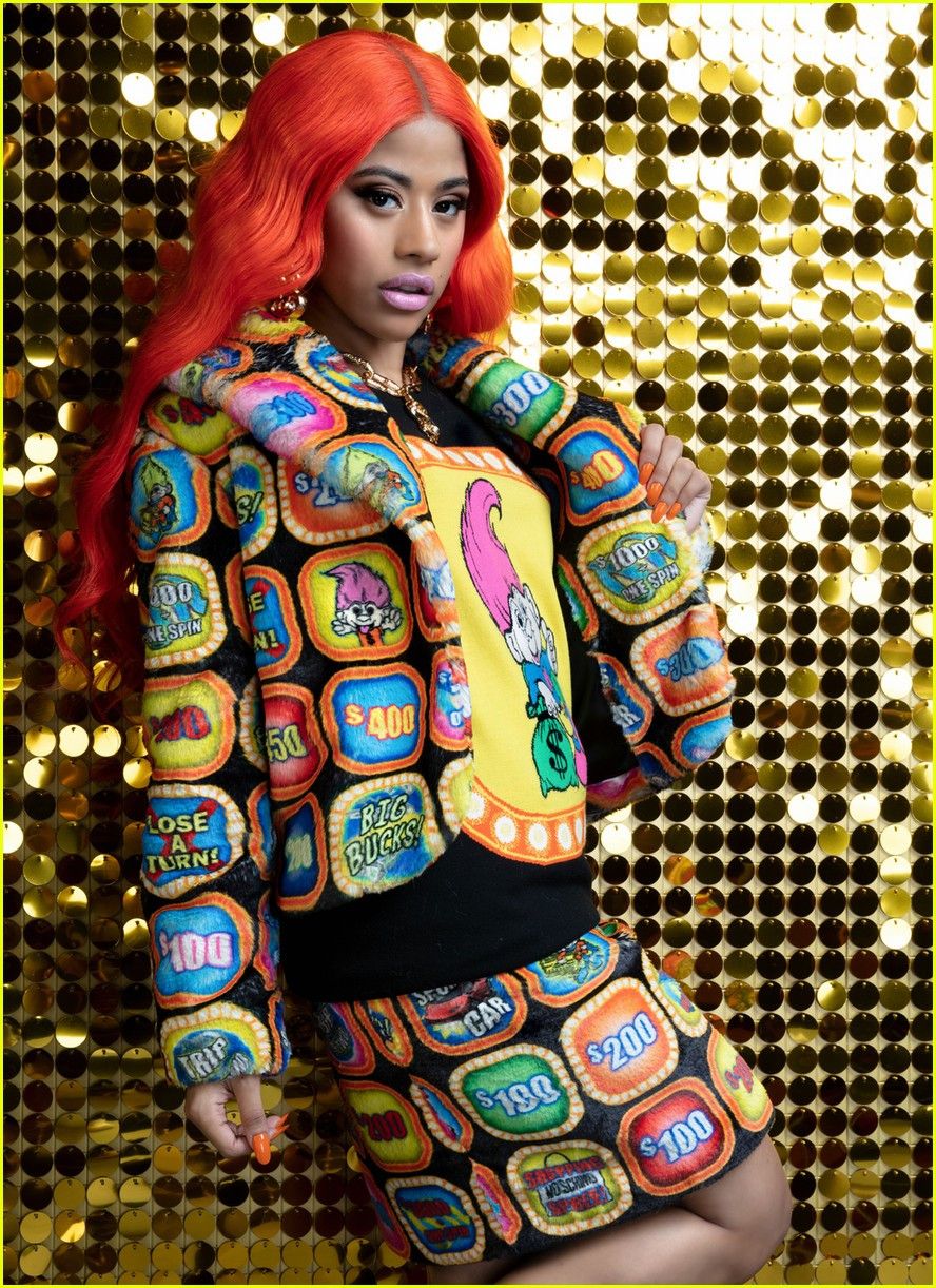 Moschino Moschino Couture AW 2019 "Good Luck Trolls" Fur Midi Skirt Size 25" / US 0 / IT 36 - 2 Thumbnail