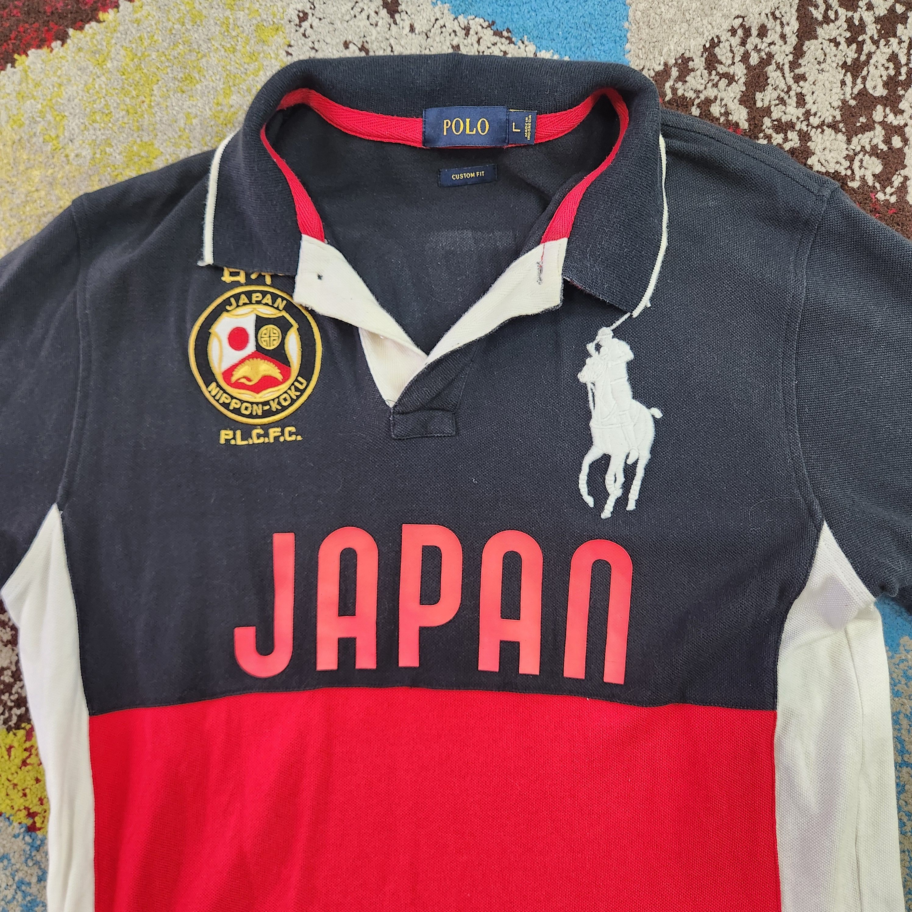 Polo Ralph Lauren Polo Custom Fit Japan Logo Size US M / EU 48-50 / 2 - 15 Thumbnail