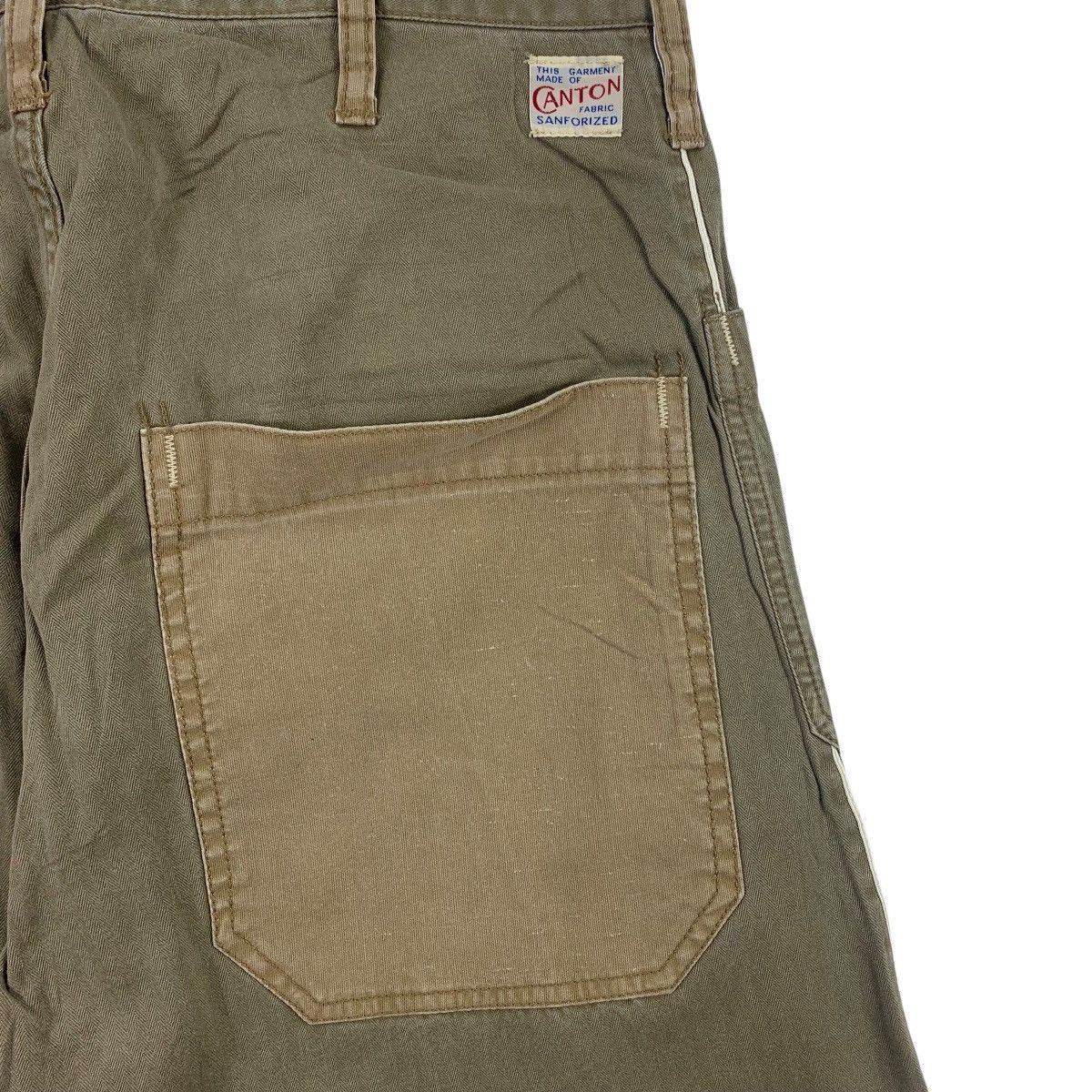 Japanese Brand NIKO and x CANTON slowlife pants Size US 29 - 17 Thumbnail