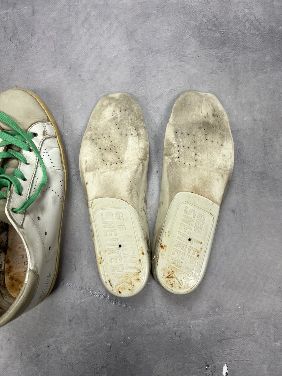 Golden Goose GOLDEN GOOSE GGDB SUPERSTAR White Leather sneakers sz37 Size US 7 / IT 37 - 17 Thumbnail