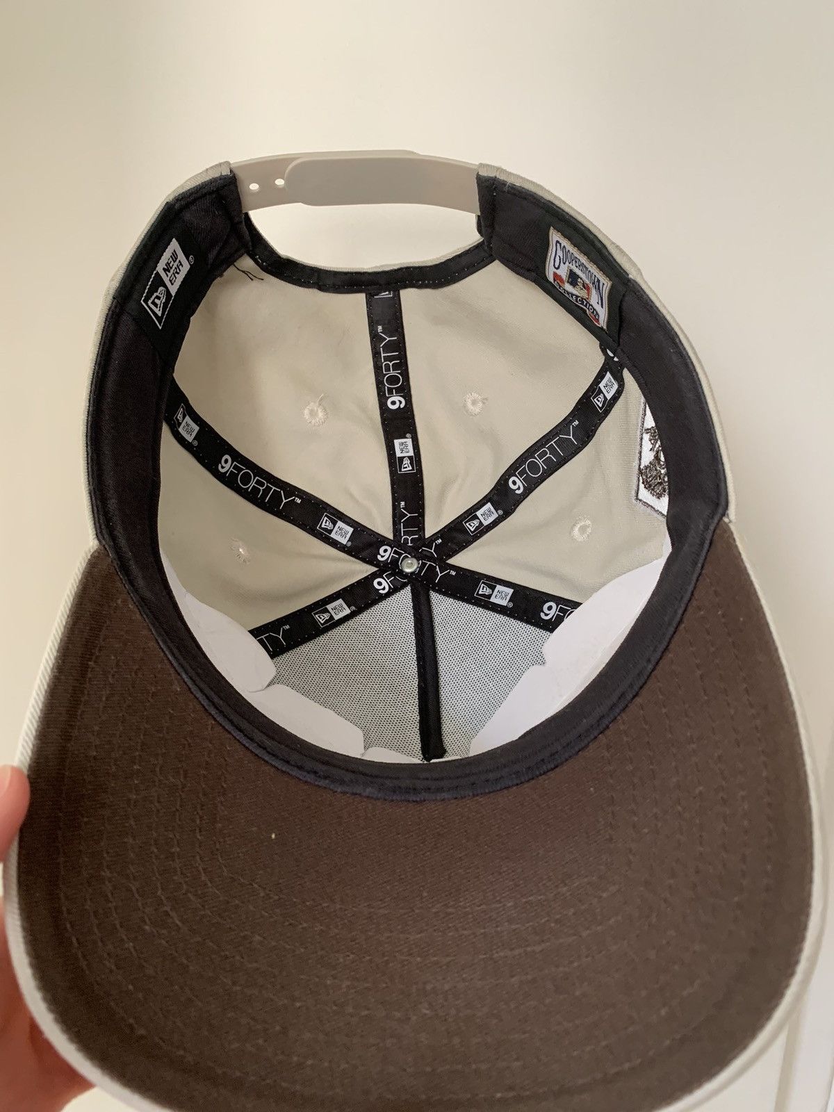 New Era Houston Astros 'Oat Mocha' 9FORTY A-Frame Snapback Stone Size ONE SIZE - 4 Thumbnail