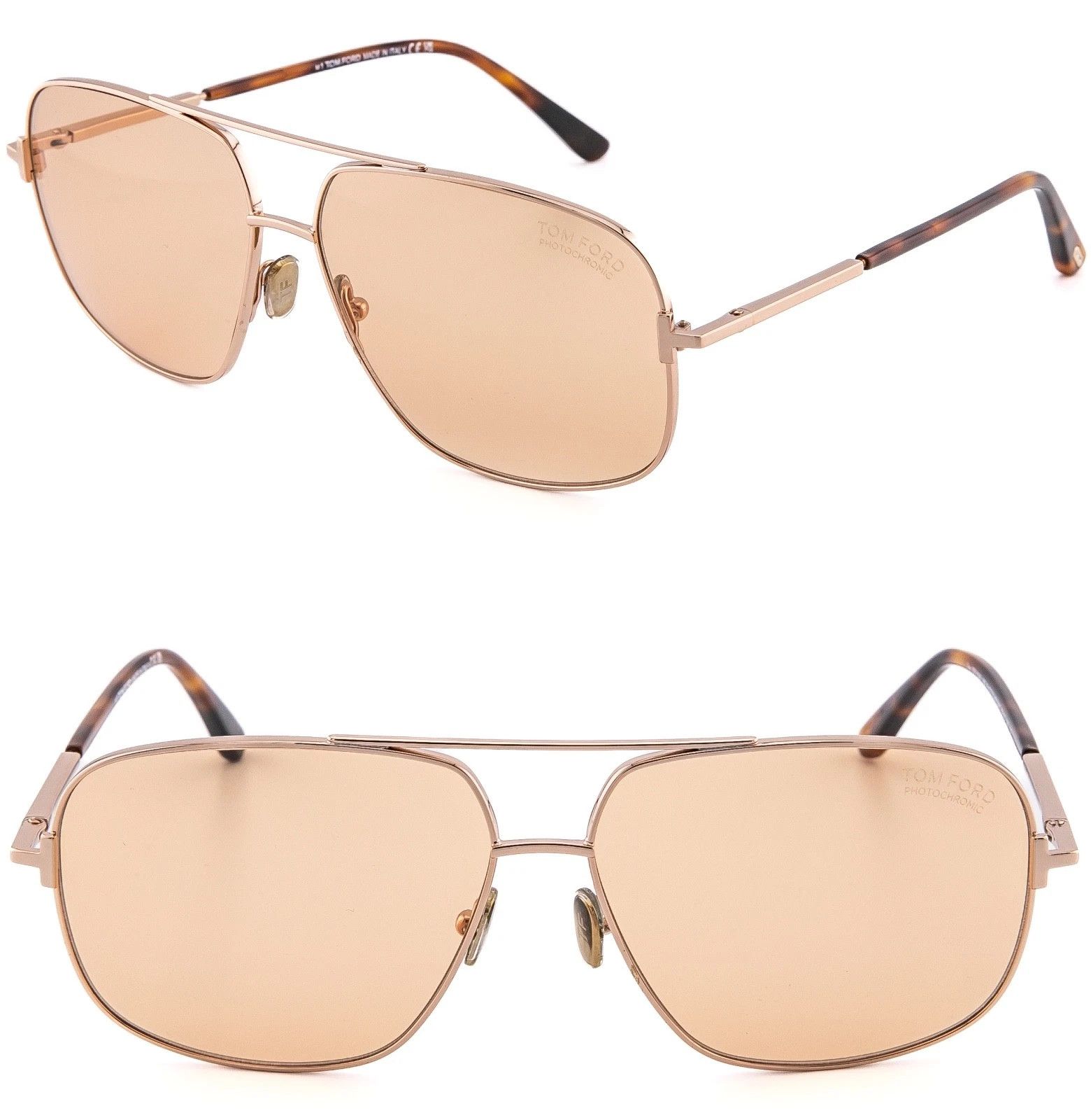 Tom Ford TOM FORD TEX TF1096 28E PHOTOCHROMIC Sunglasses 1096 FT1096 Size ONE SIZE - 1 Thumbnail
