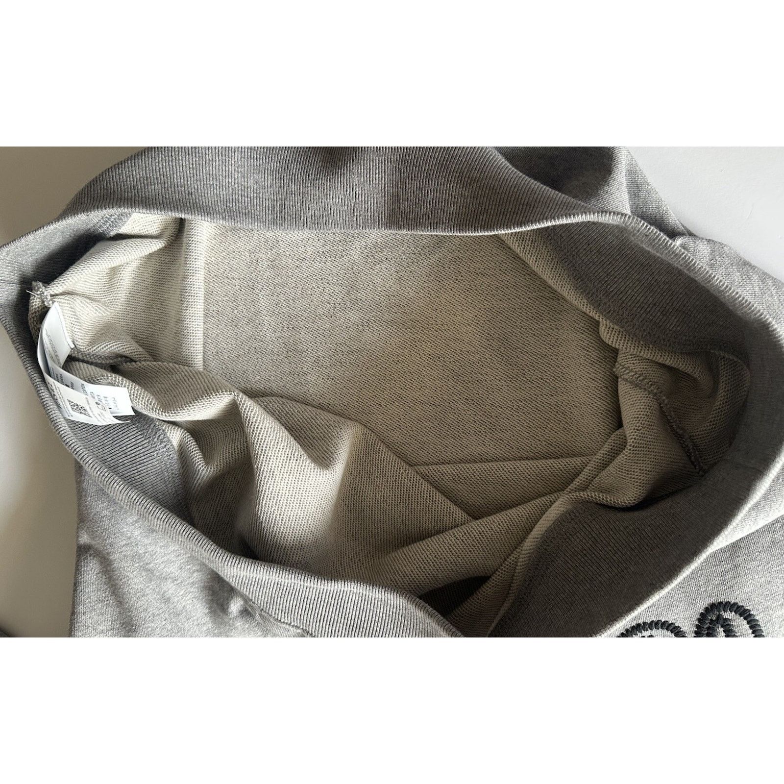 Versace Versace Embroidered Men's Sweatshirt Fleece Gray XS 1014426 Size US XS / EU 42 / 0 - 10 Thumbnail