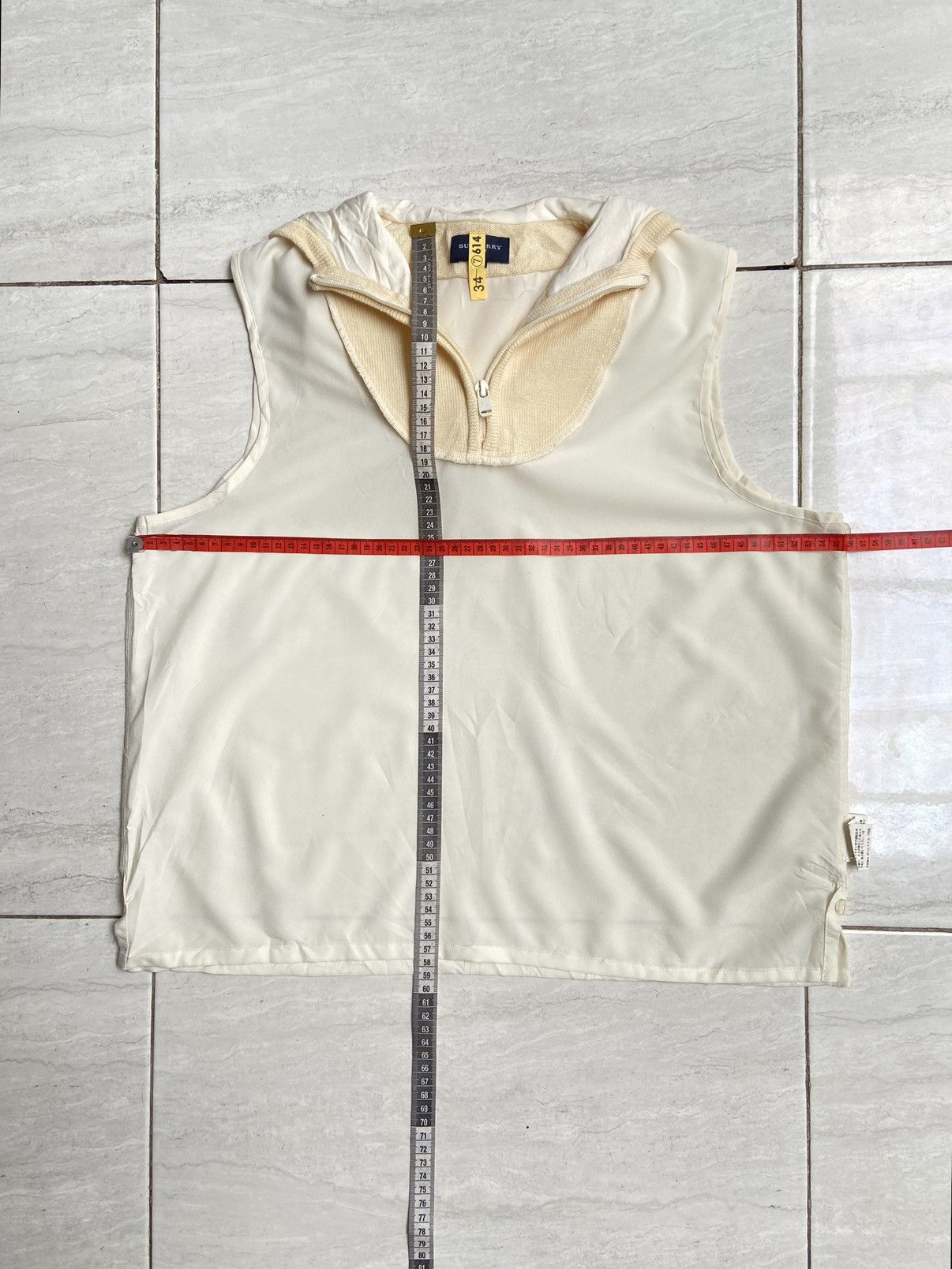 Burberry BURBERRY Golf Zipper T-shirt Size US L / EU 52-54 / 3 - 9 Thumbnail