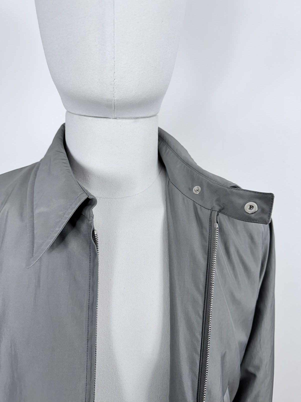 Yves Saint Laurent S/S 2000 Rive Gauche Hedi Slimane Padded Silk Jacket Size US M / EU 48-50 / 2 - 3 Thumbnail