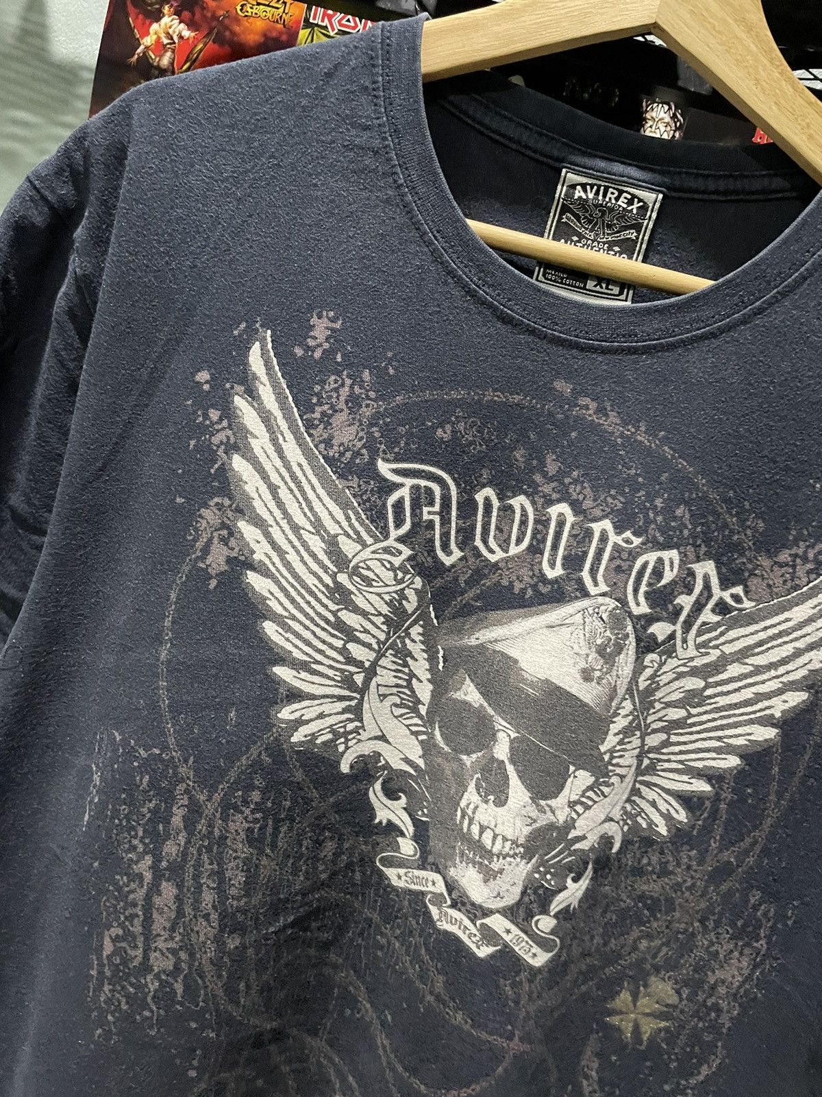 Avirex Vintage Avirex Skull Seditionaries Cyberpunk Tee Size US L / EU 52-54 / 3 - 2 Thumbnail