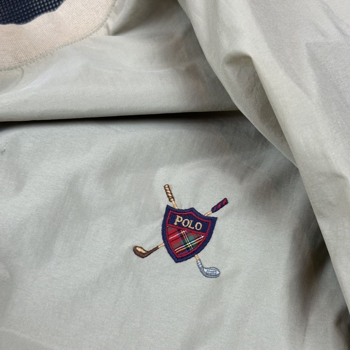 Designer × Polo Ralph Lauren Polo Ralph Lauren beige nylon sweatshirt XL golf oversize Size US XL / EU 56 / 4 - 5 Thumbnail