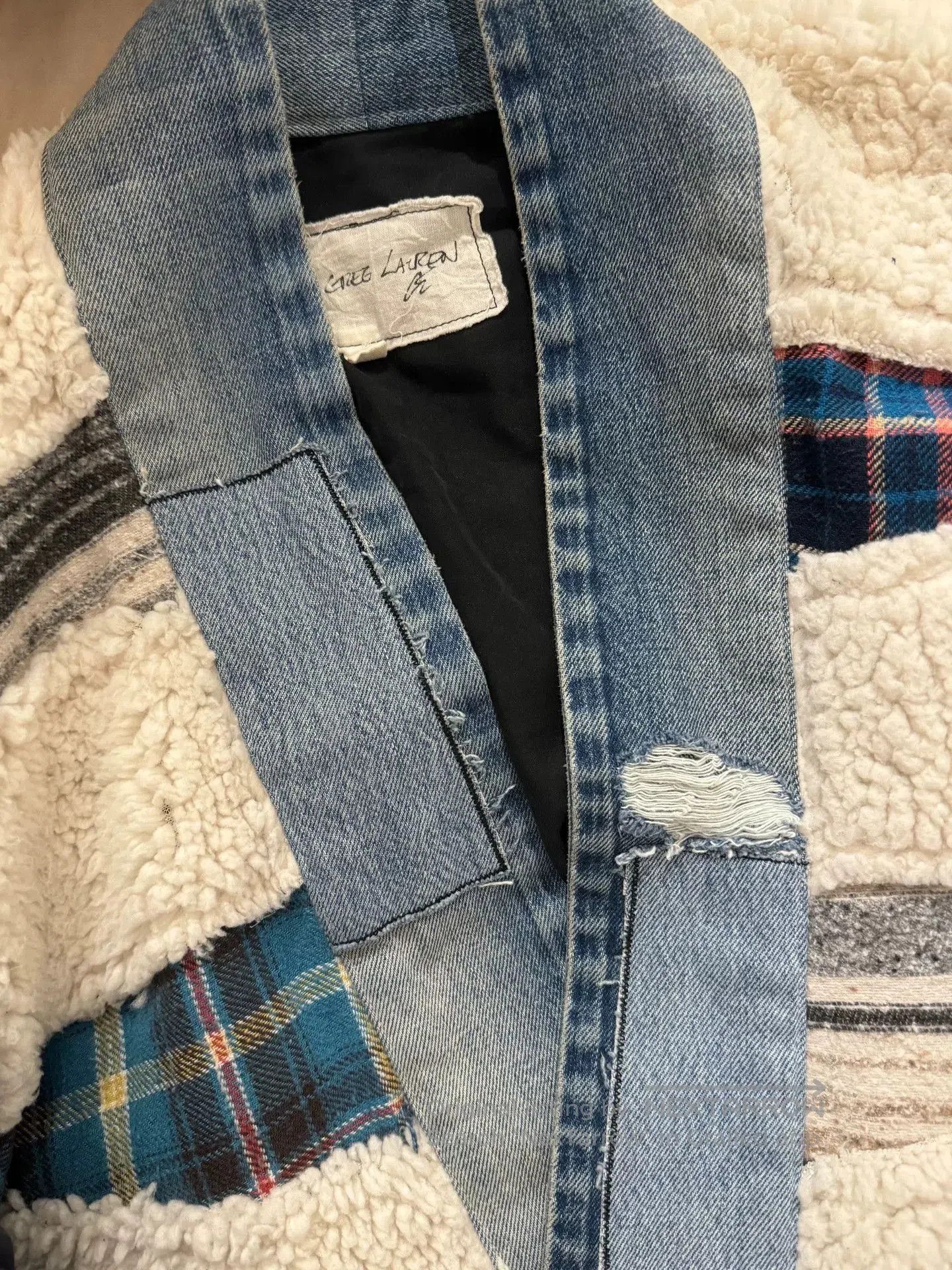Greg Lauren greg lauren patchwork robe coat. Size US L / EU 52-54 / 3 - 5 Thumbnail