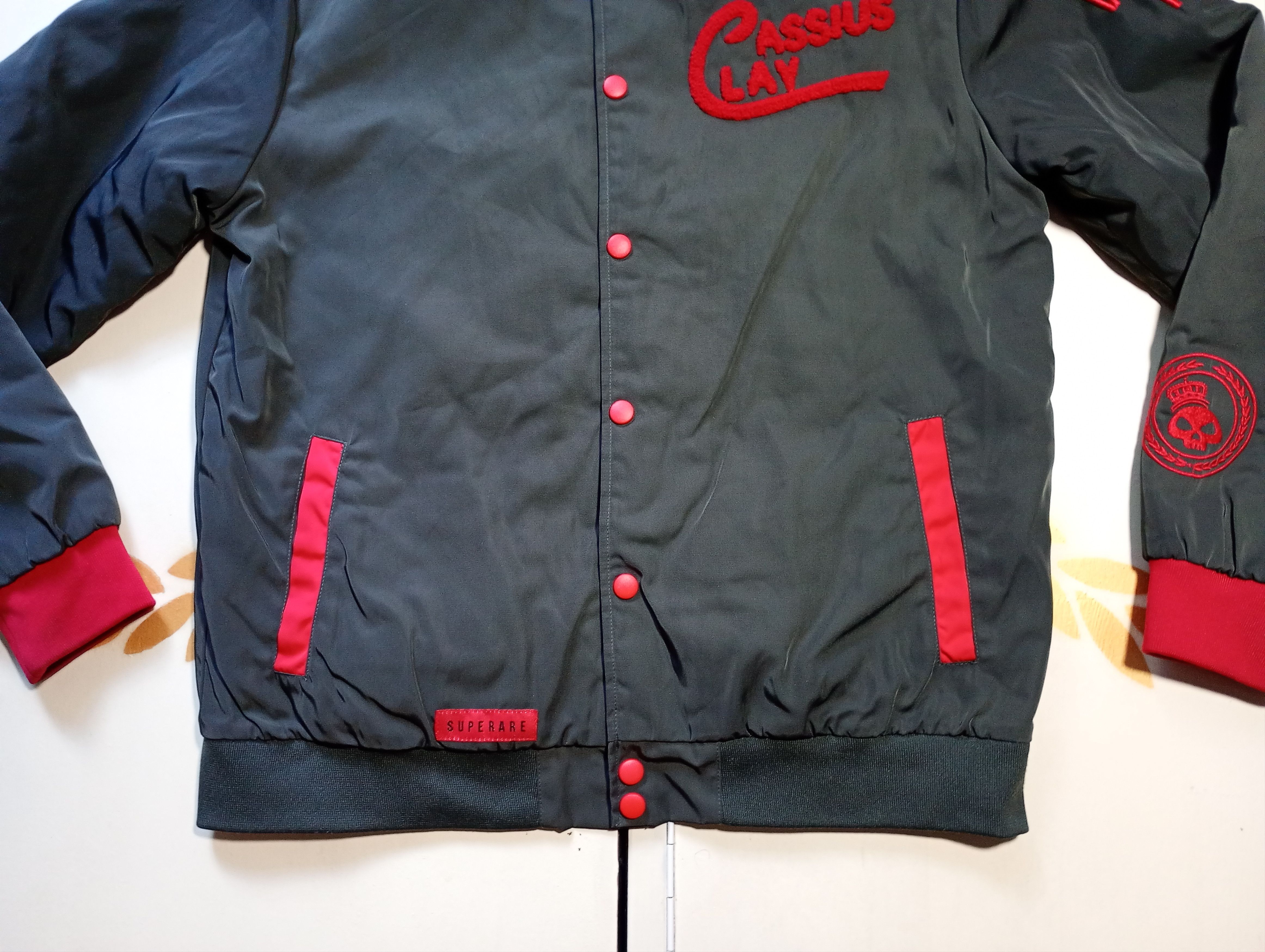 Vintage Superare x Muhammad Ali Cassius Clay Bomber Jacket Size US M / EU 48-50 / 2 - 3 Thumbnail