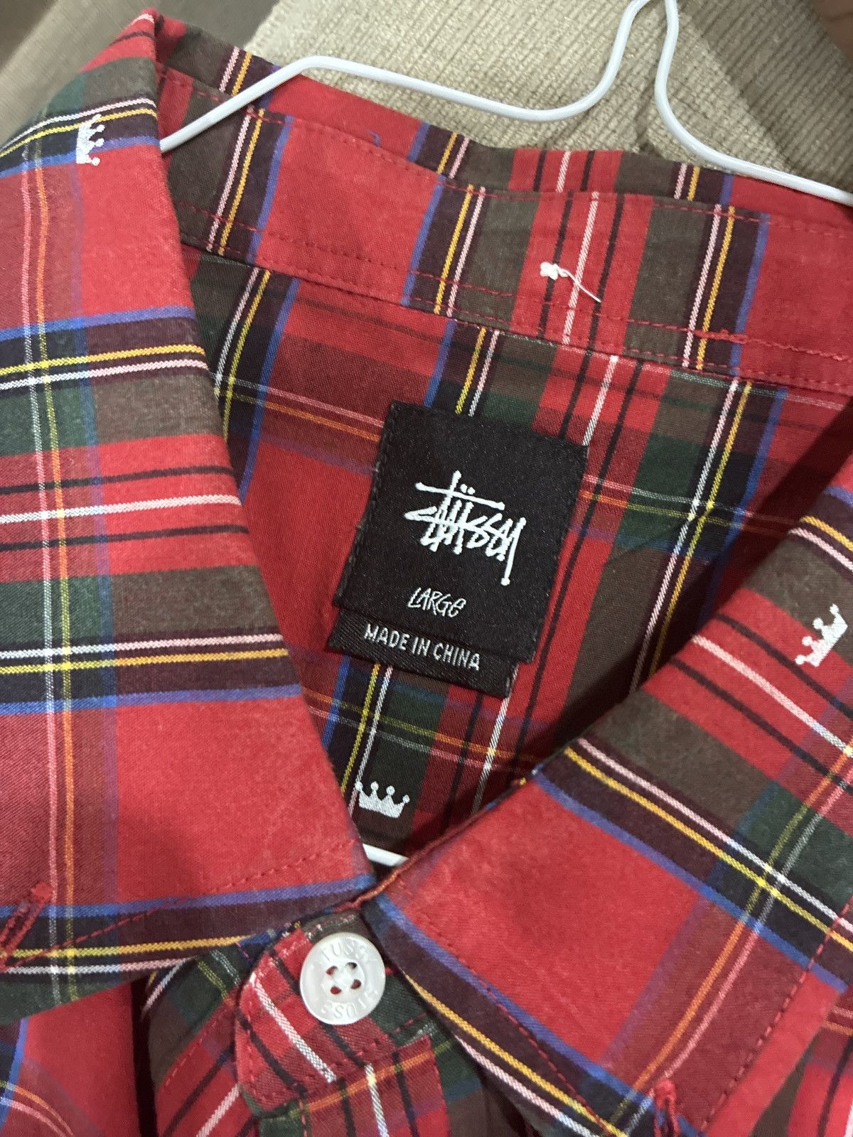 Stussy Stussy button up Size US L / EU 52-54 / 3 - 3 Thumbnail