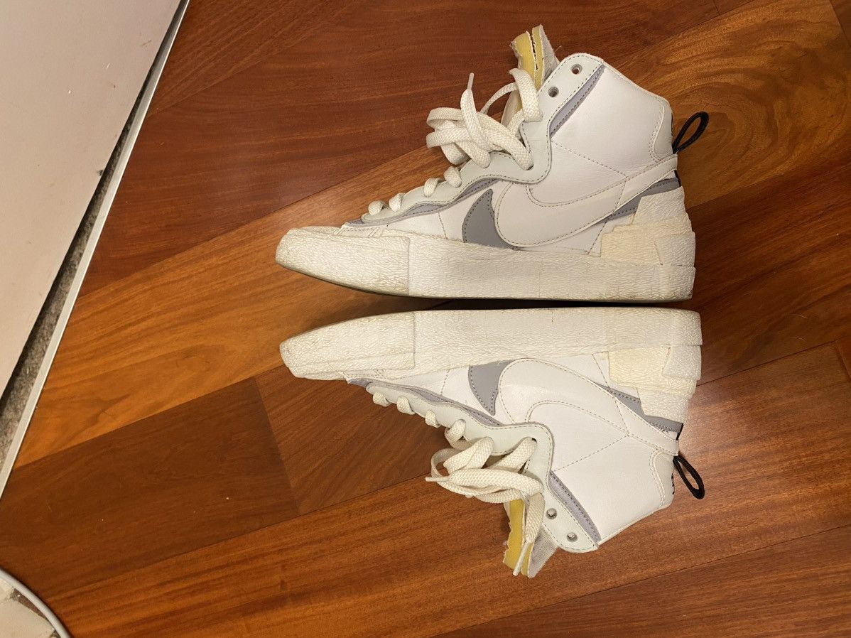 Nike × Sacai Hi-top Nike x Sacai Blazers Size US 8.5 / EU 41-42 - 1 Thumbnail