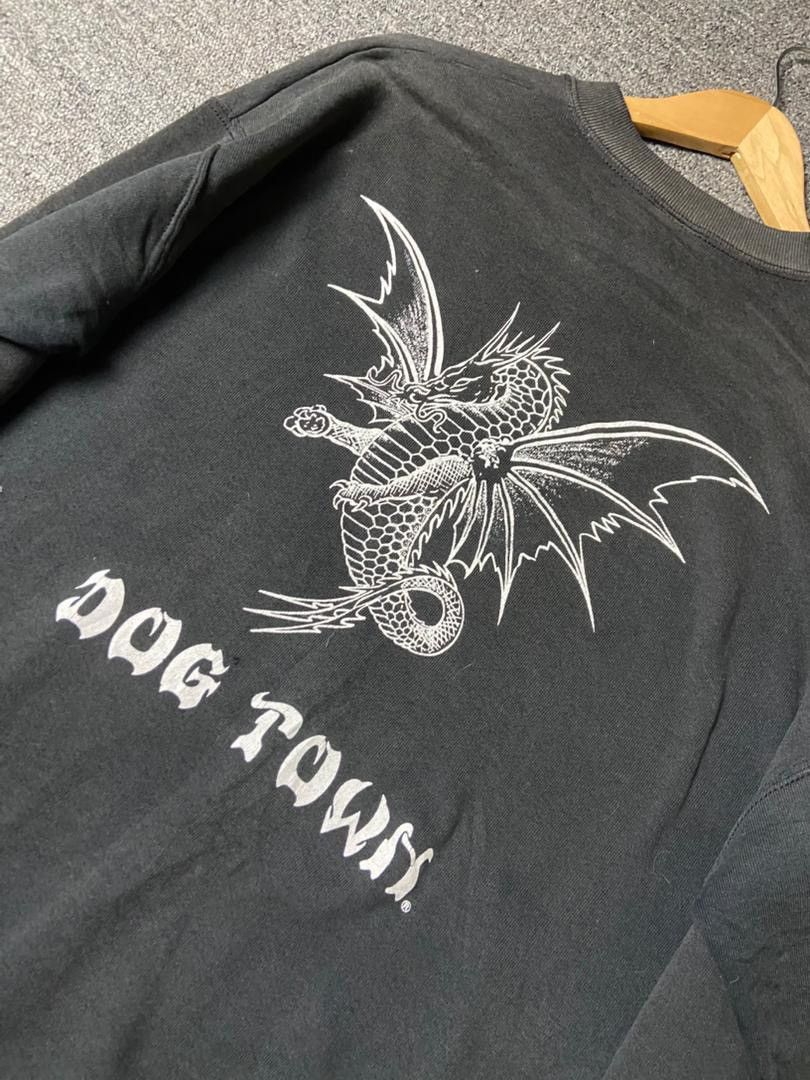 Dogtown Vintage Dogtown Backprint Dragon Printed Sweatshirt (173) Size US M / EU 48-50 / 2 - 4 Thumbnail