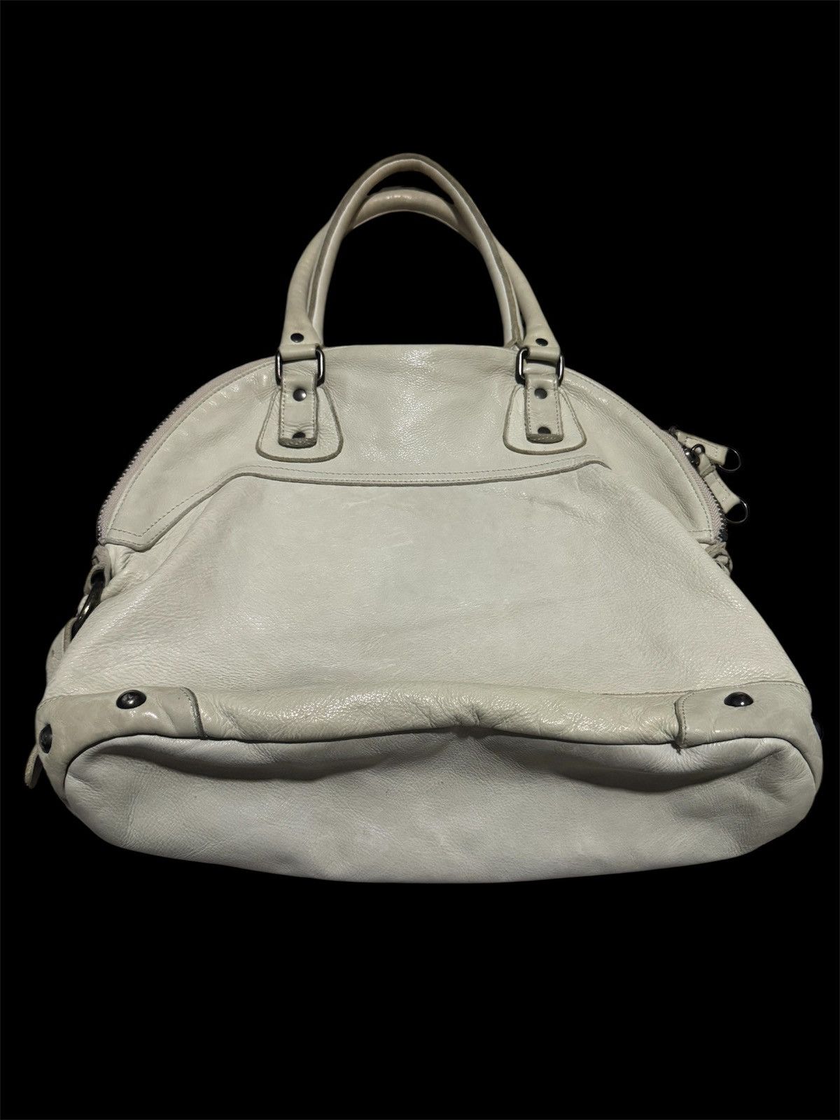 Genuine Leather 🇯🇵 Genuine Leather Paddington Gothic Multipocket Tote Handbag Size ONE SIZE - 2 Thumbnail