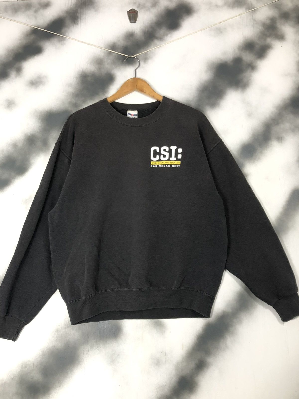 Jerzees × Vintage VINTAGE Y2K CSI LAS VEGAS UNIT SWEATSHIRT Size US L / EU 52-54 / 3 - 7 Thumbnail