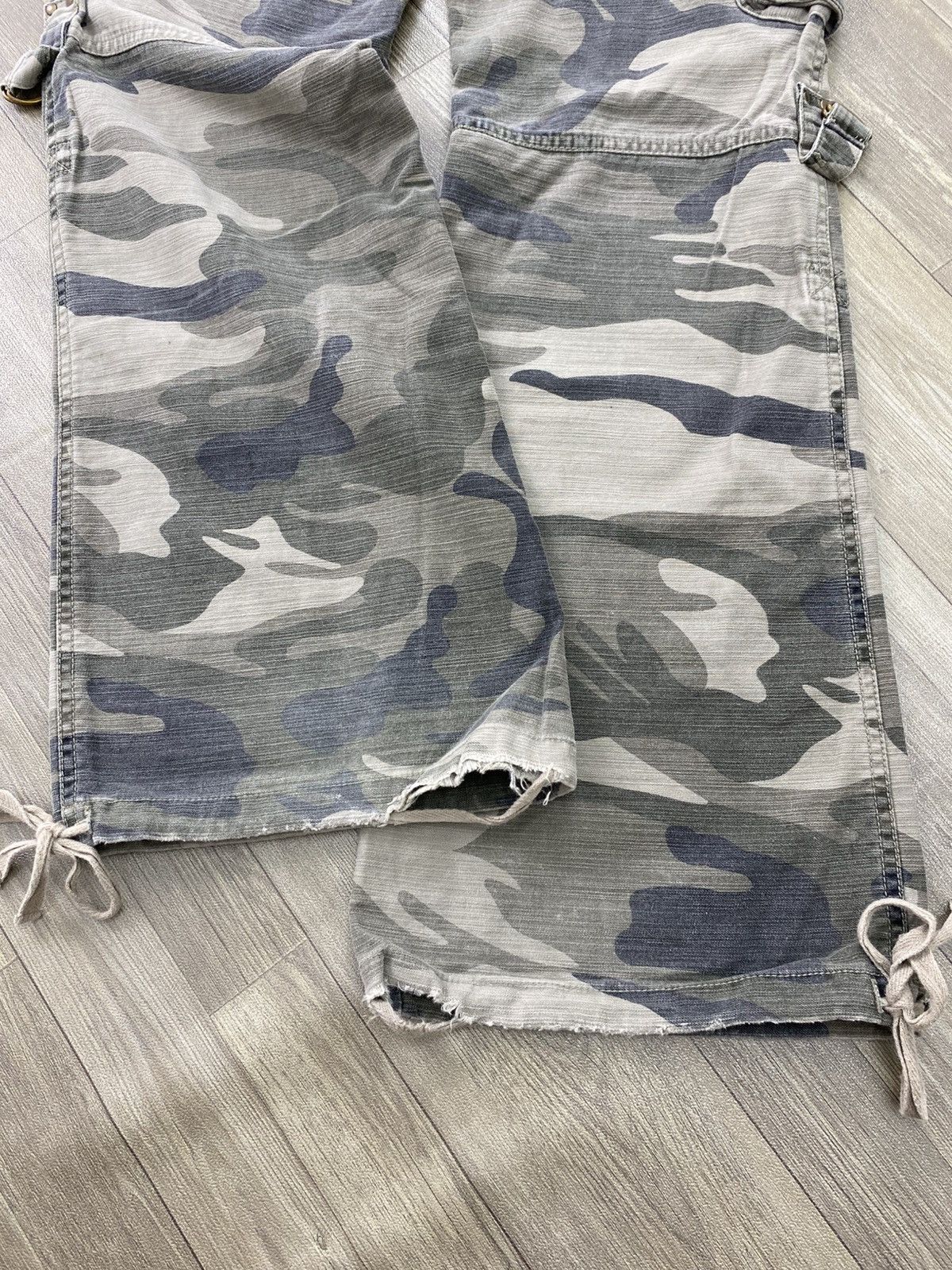 Hysteric Glamour Vintage Rote Rose Bondage Camo Military Lgb Flared Pants Y2K Size US 29 - 10 Thumbnail
