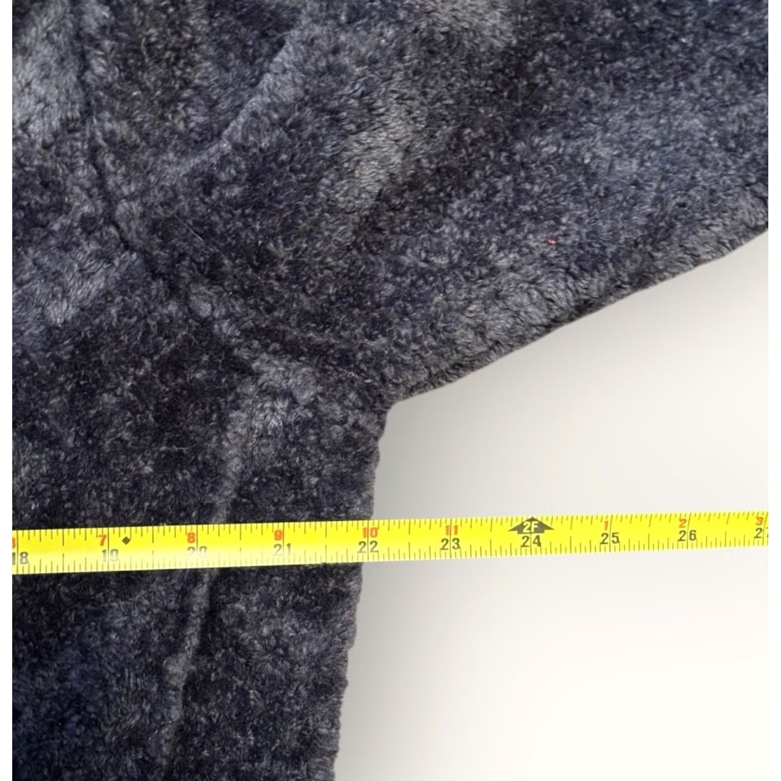 Vintage Columbia Jacket Womens L Navy Fireside II Sherpa Quarter Zip Fleece 大? Size L / US 10 / IT 46 - 4 Thumbnail