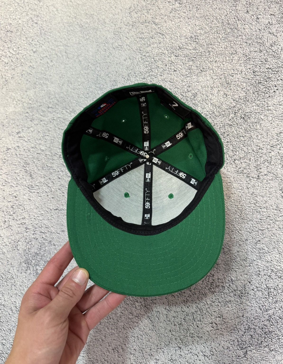 New Era New Era 59FIFTY Yankees Fitted Cap Wool Green Size 7 55.8cm Size ONE SIZE - 6 Thumbnail