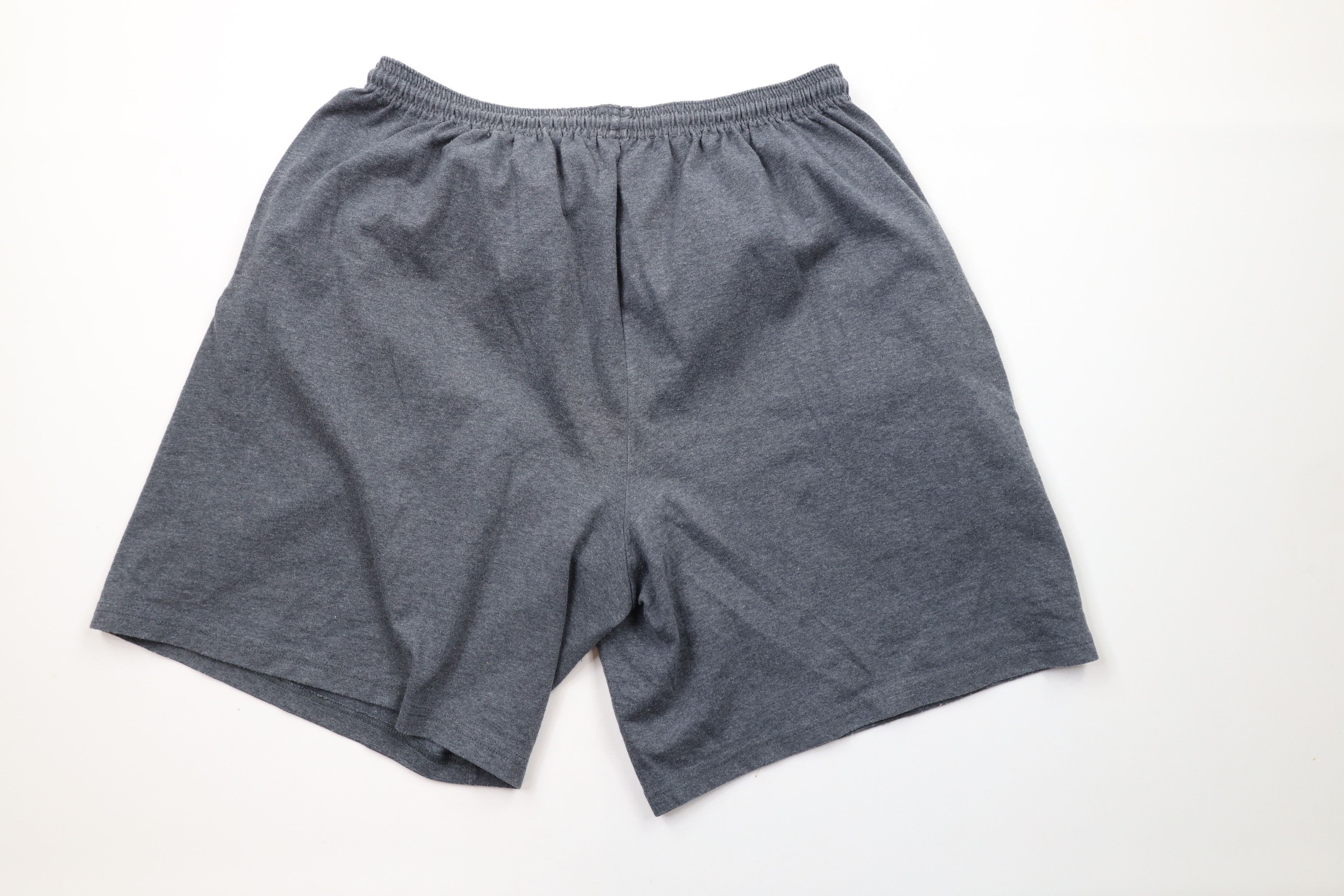 Russell Athletic × Vintage Vintage Russell Athletic Out Above Knee Shorts Charcoal Gray Size US 34 / EU 50 - 9 Thumbnail