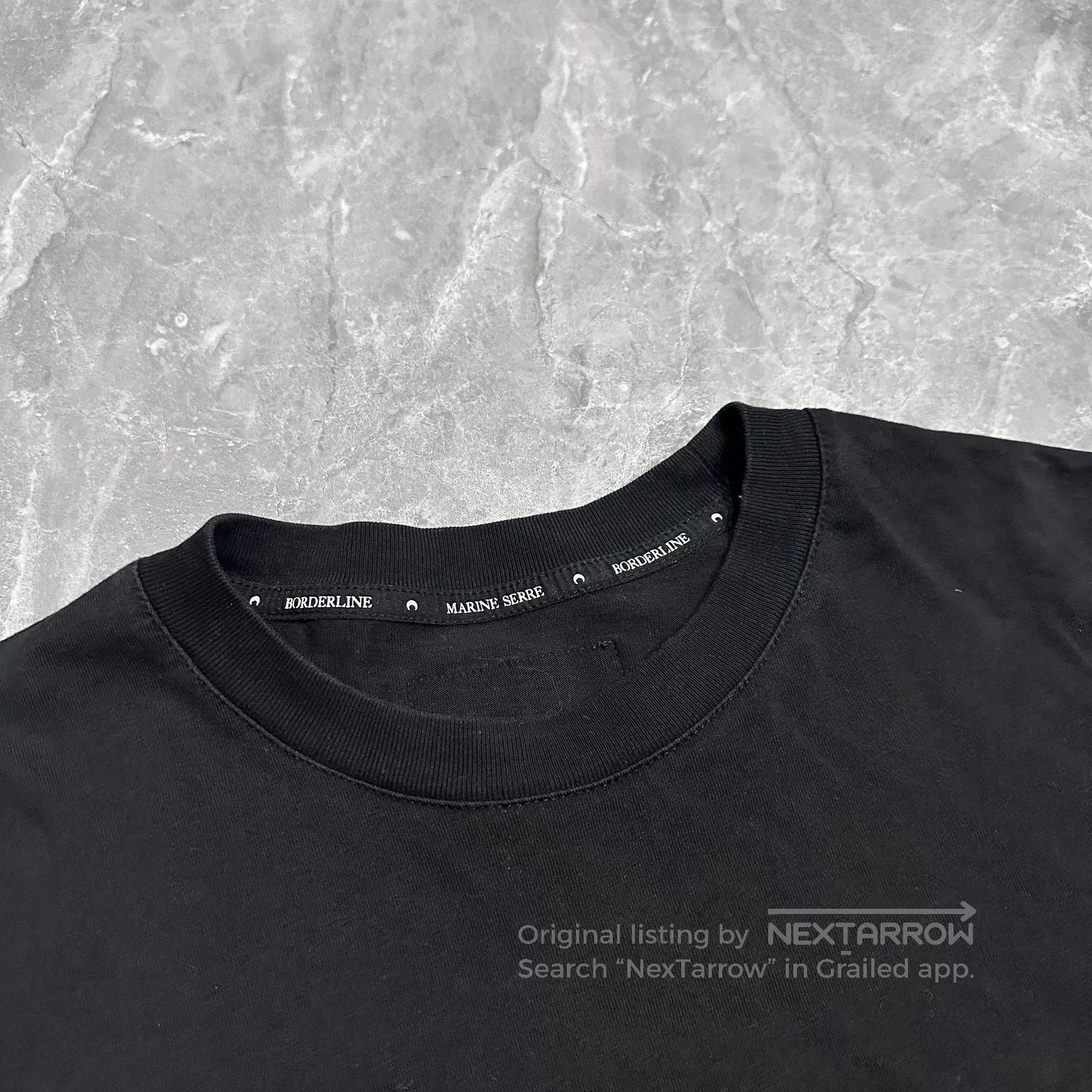 Marine Serre Marine Serre Moon Embroidery Black Long Sleeve. Size US L / EU 52-54 / 3 - 4 Thumbnail