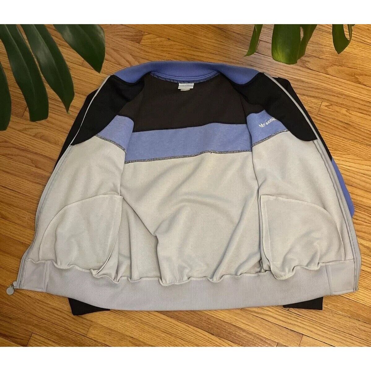 Adidas Vintage 80s Large Adidas ATP RUN DMC Hip Hop Trefoil Full Zi Size US L / EU 52-54 / 3 - 3 Thumbnail